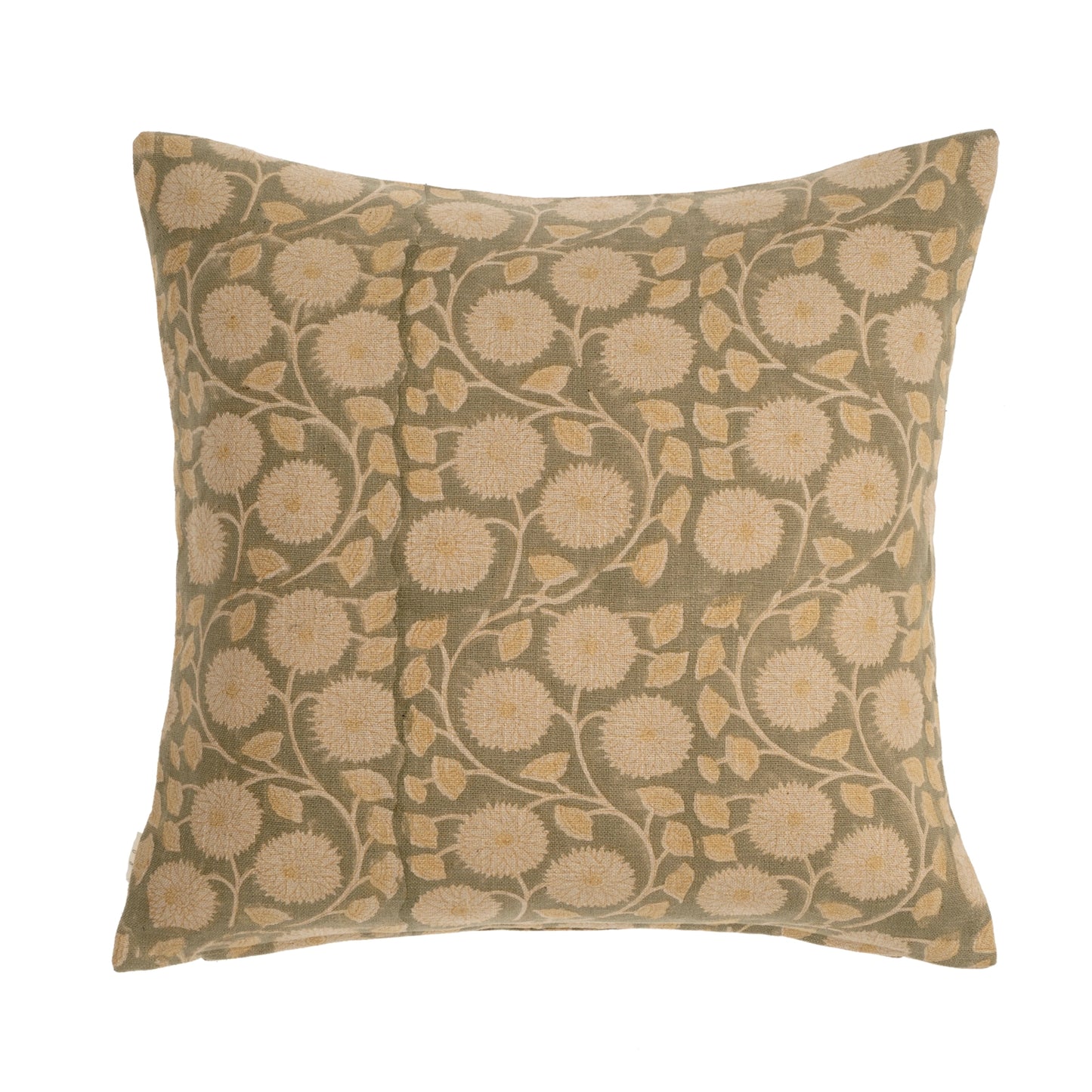 Marigold Block Print Pillow