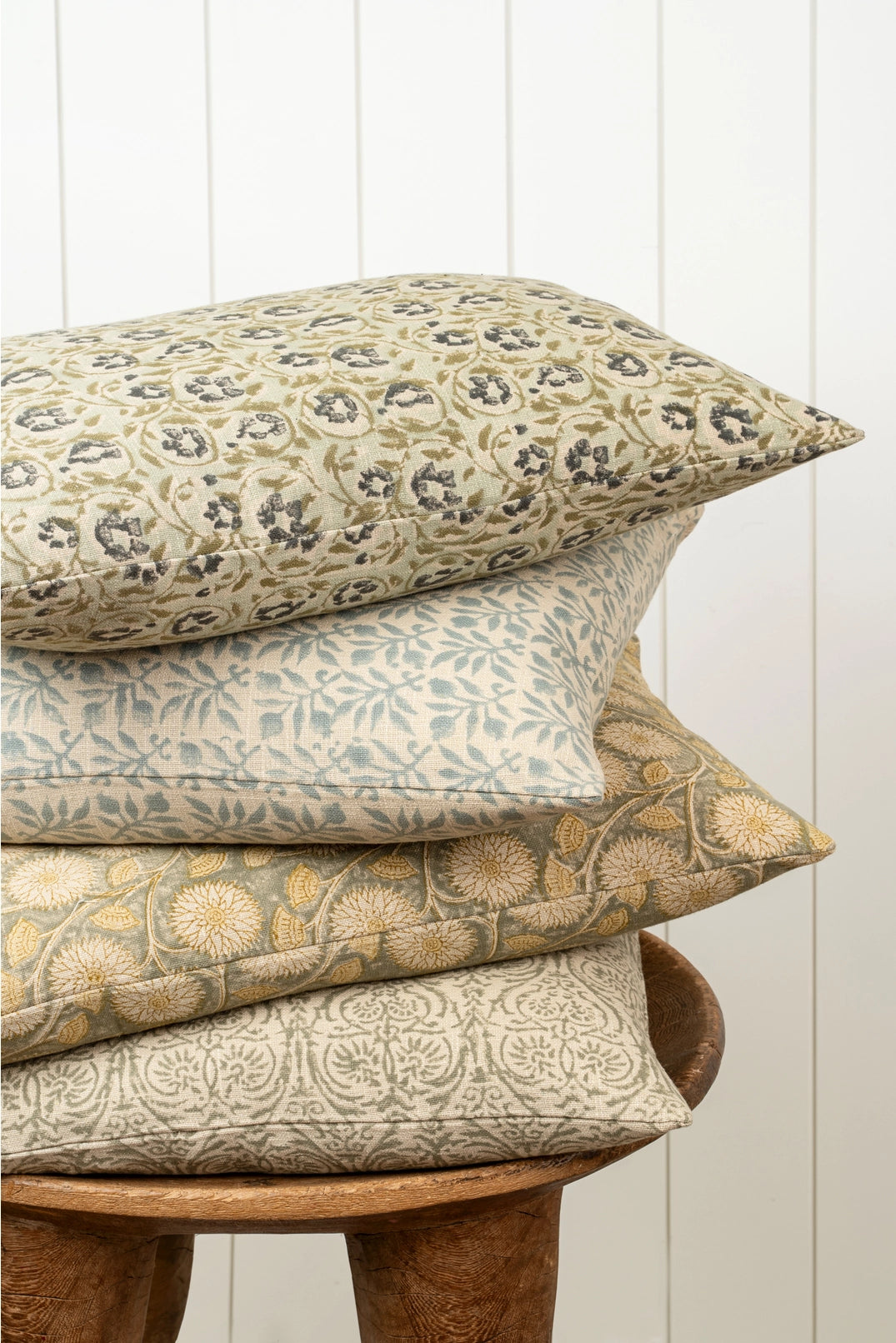 Marigold Block Print Pillow