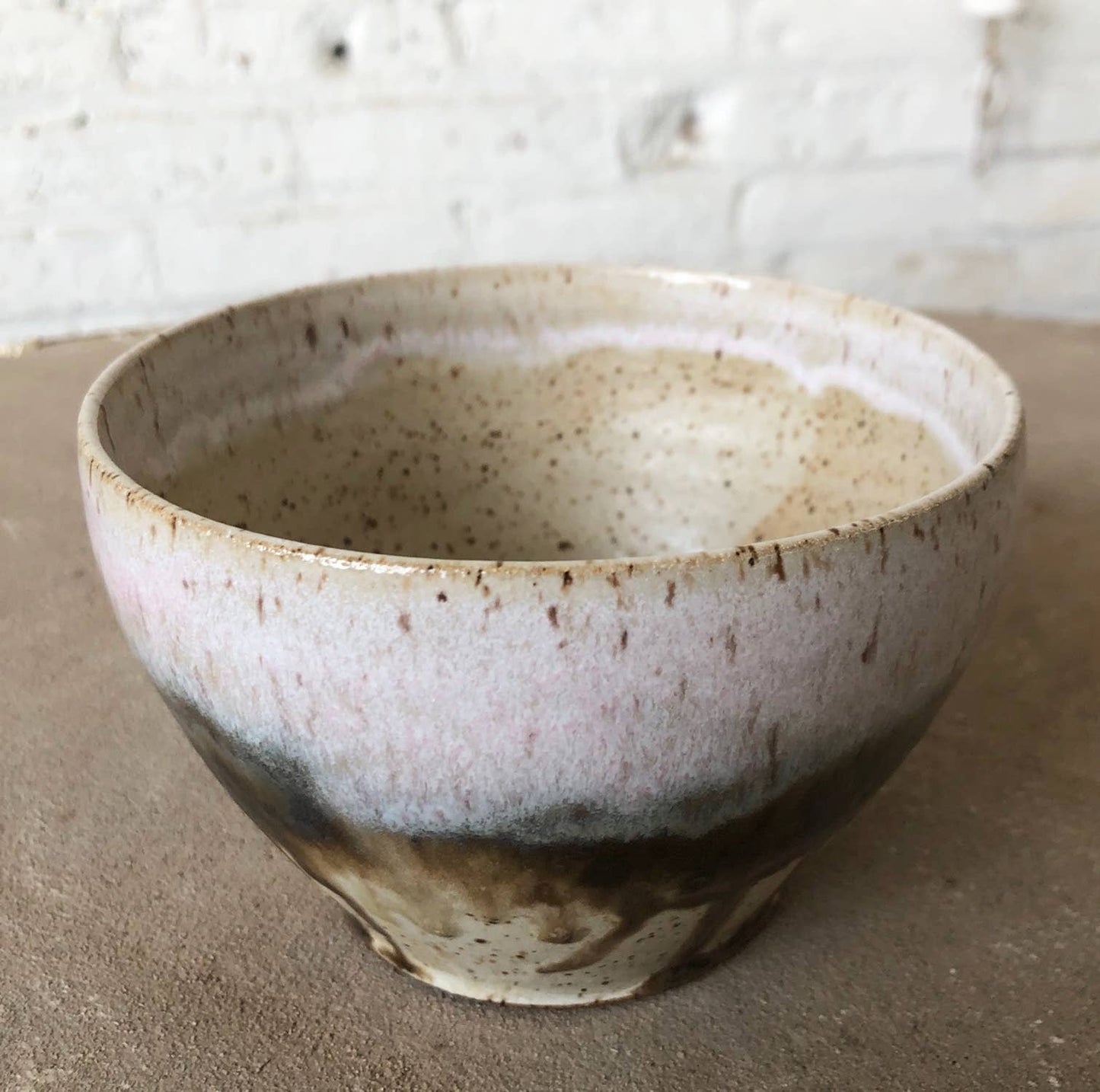 Handcrafted Stoneware Bowl in Earthy Glaze