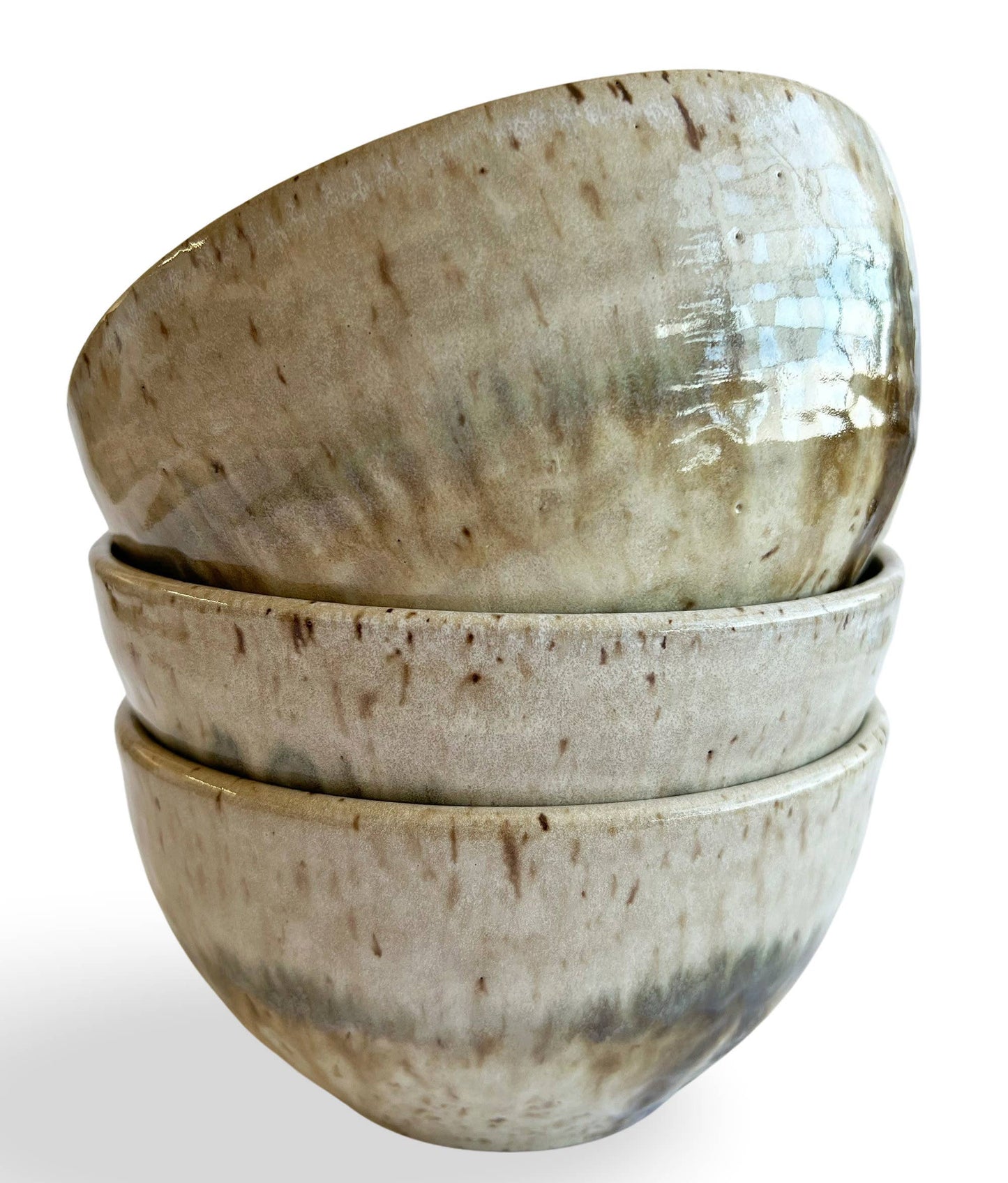 Handcrafted Stoneware Bowl in Earthy Glaze