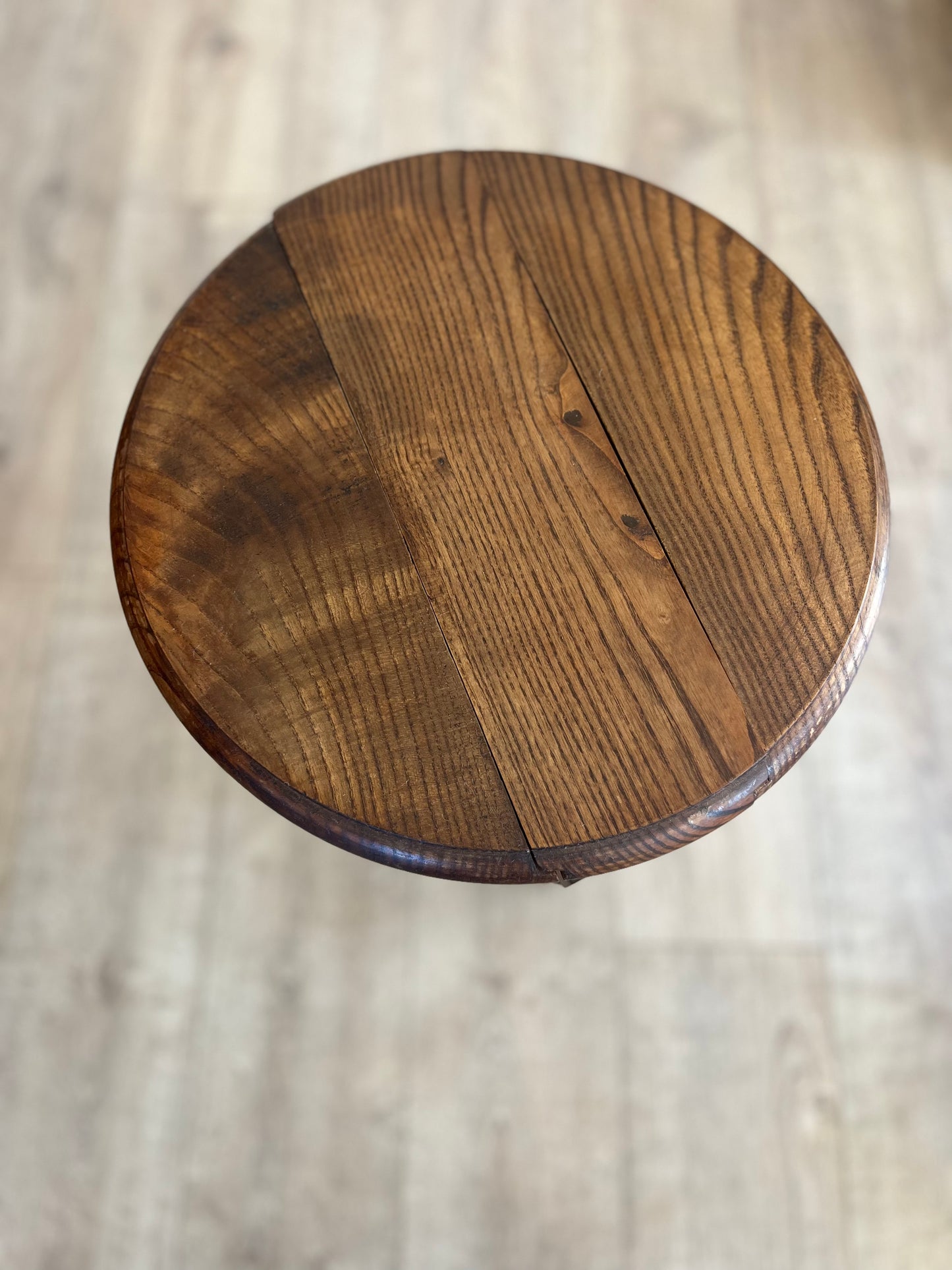 Folding Bobbin Side Table