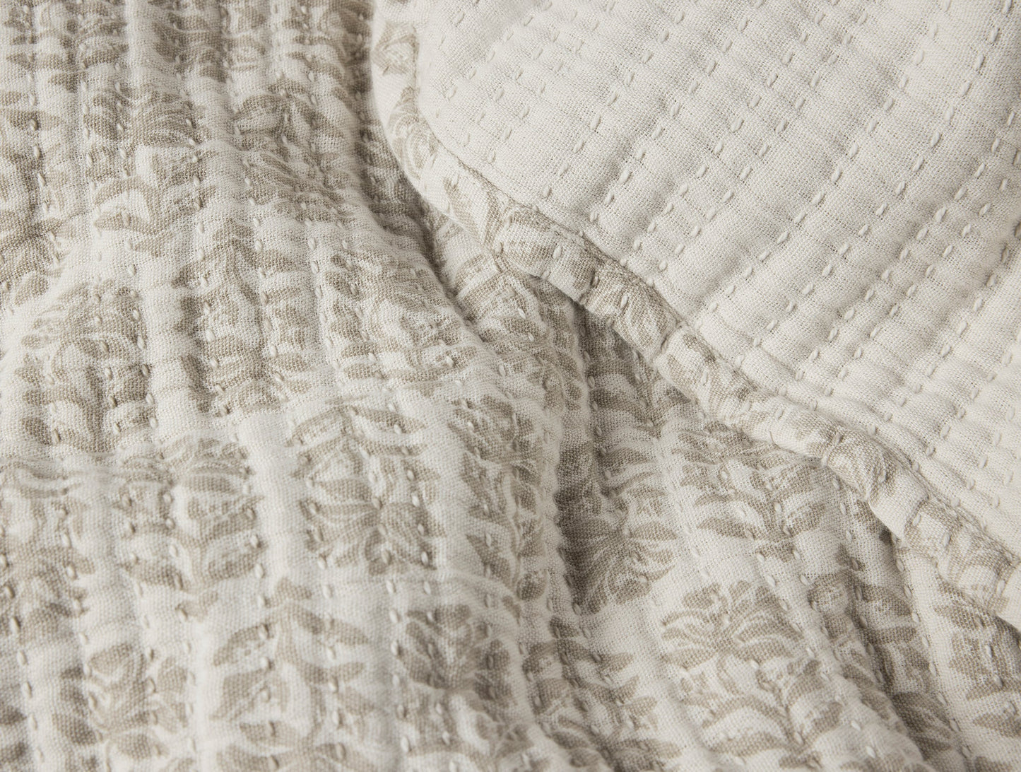 Mirada Organic Matelasse Blanket