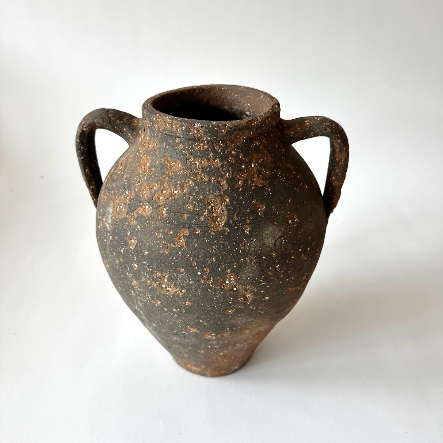 Antique Turkish Clay Vessel
