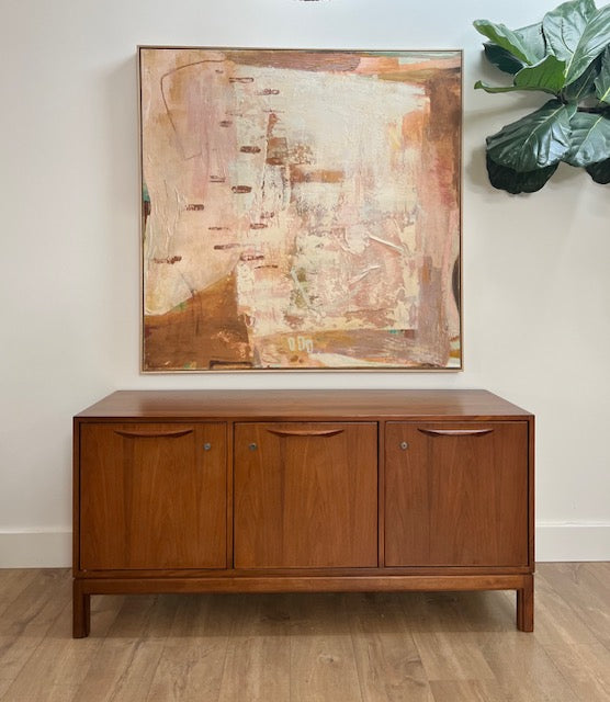 Jens Risom Walnut Mid Century Credenza