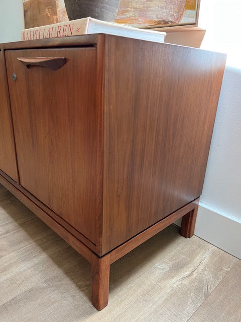 Jens Risom Walnut Mid Century Credenza