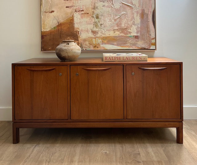 Jens Risom Walnut Mid Century Credenza