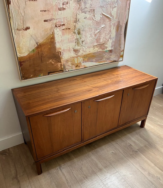 Jens Risom Walnut Mid Century Credenza
