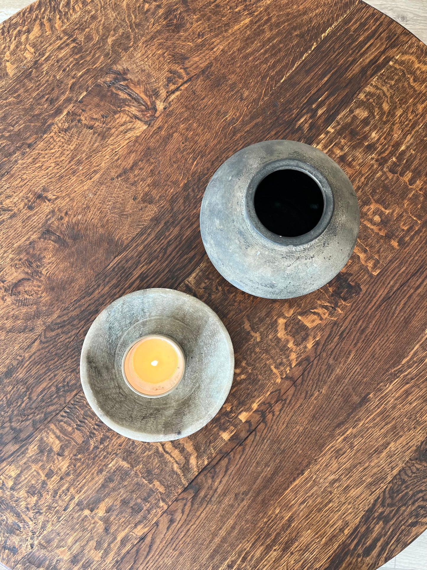 1970's Brutalist Oak Coffee Table from Denmark