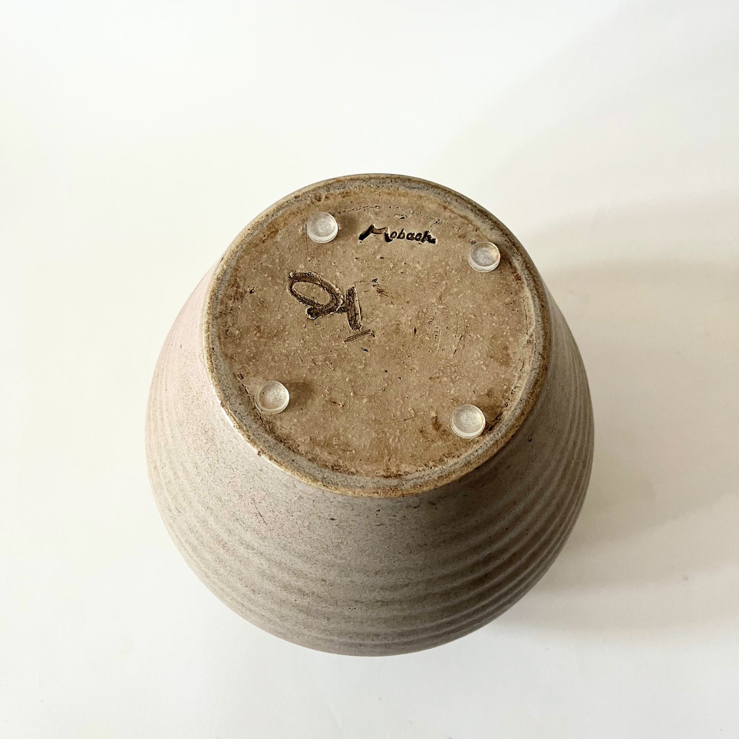 Vintage Mobach Studio Pottery Vessel, Netherlands, Mid-20th Century