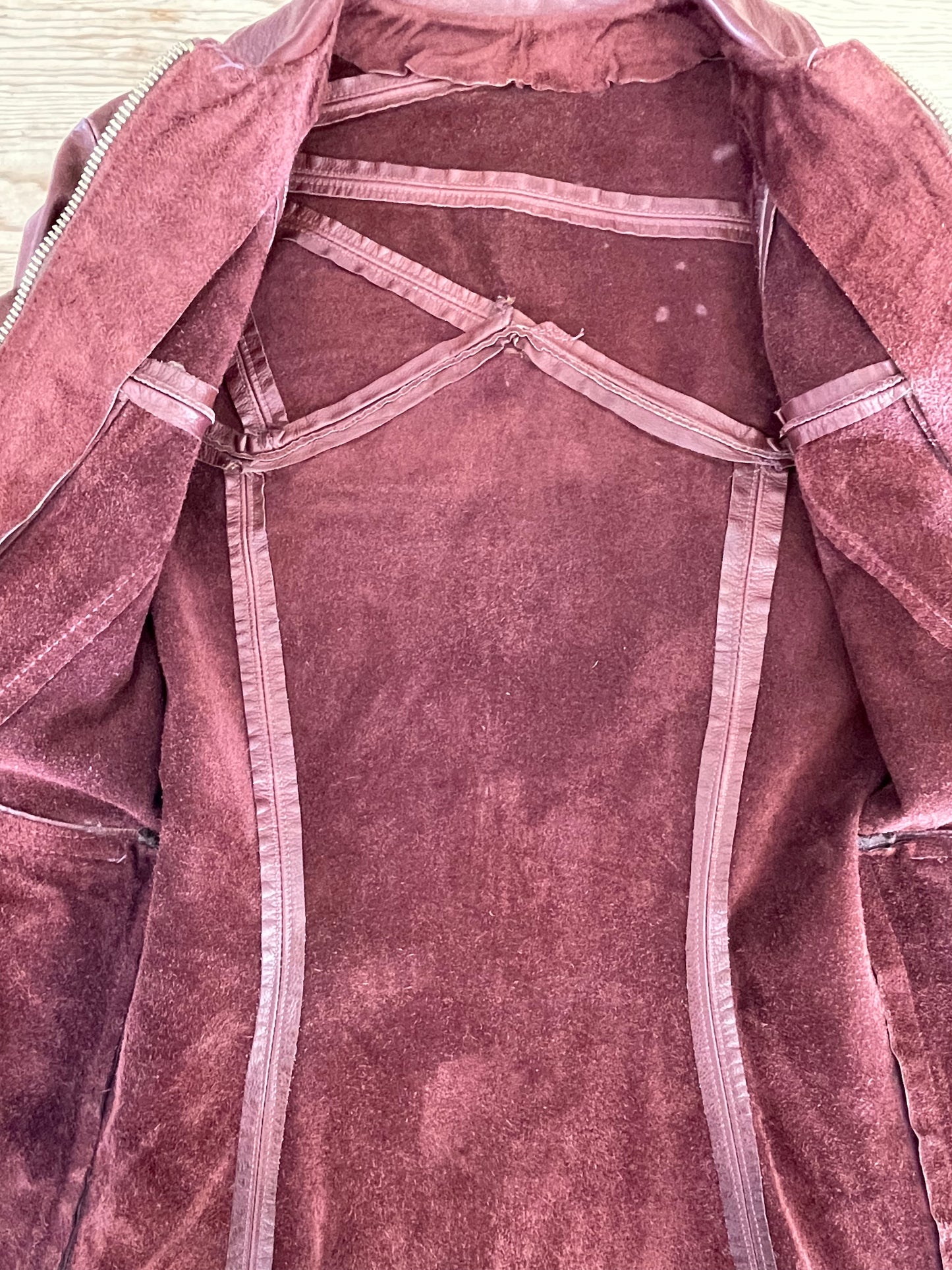 Vintage 1960's East West Musical Instruments Leather Jacket