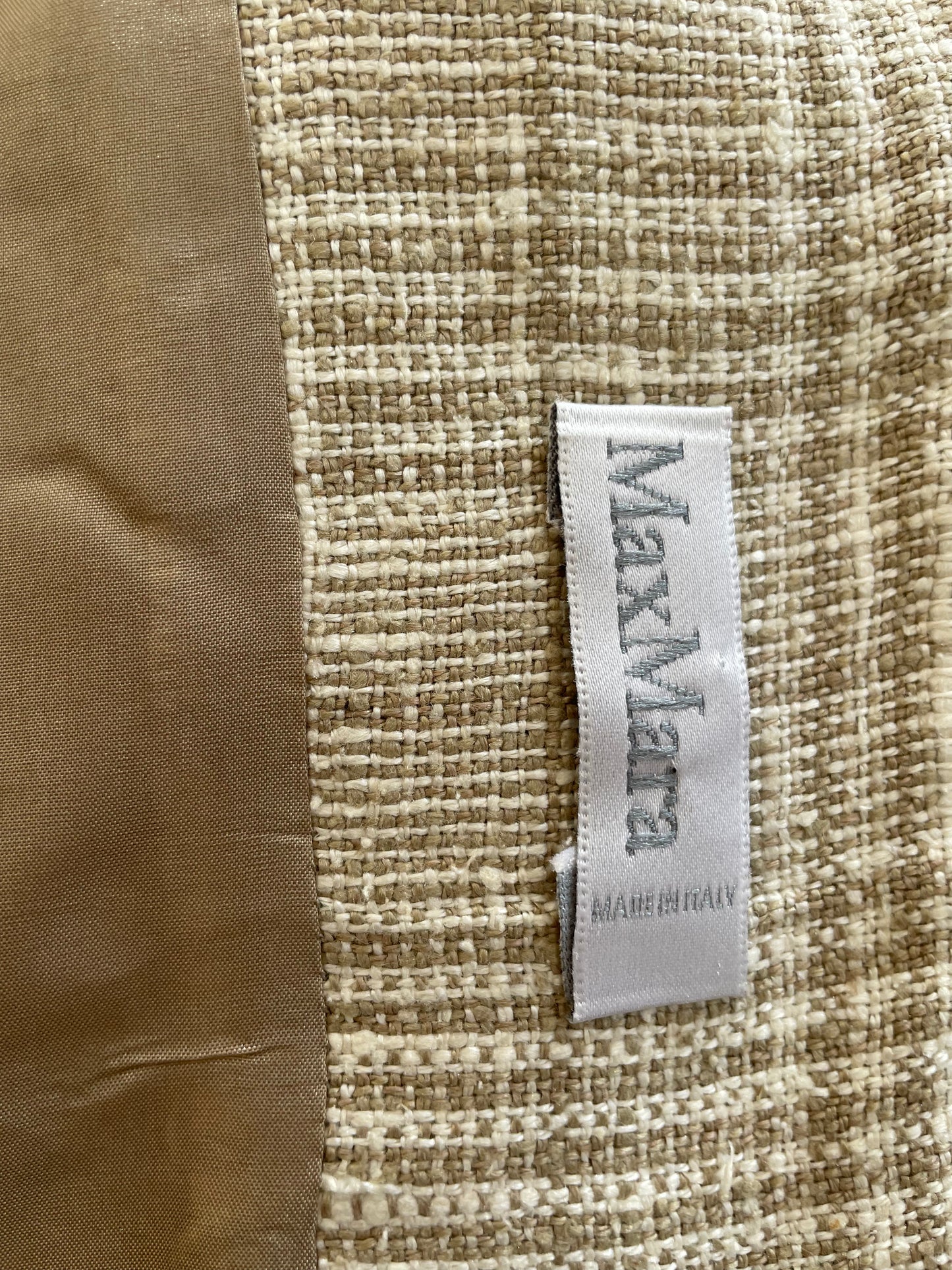 Vintage Plaid Max Mara Blazer