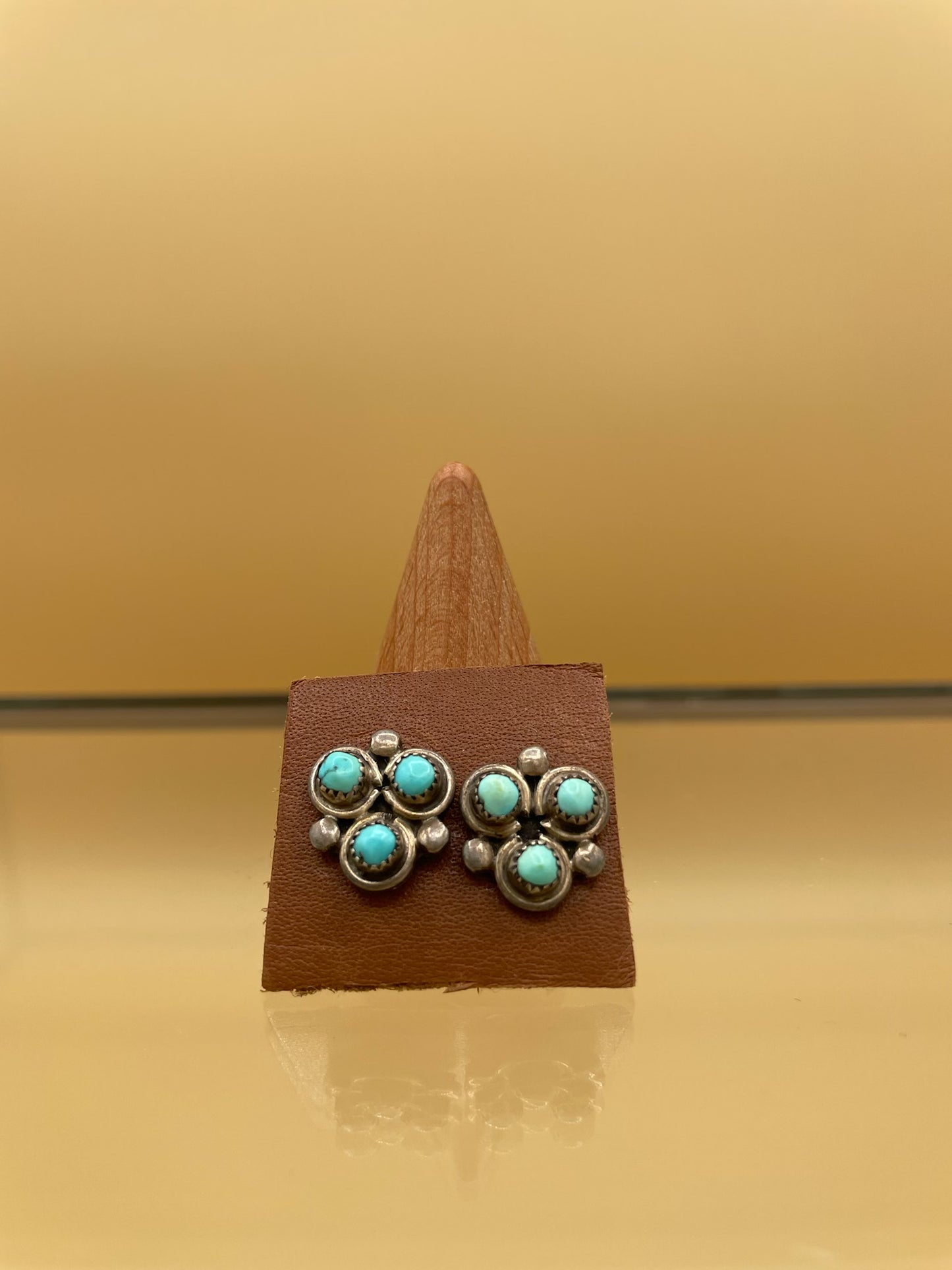 Sterling Silver Turquoise Studs