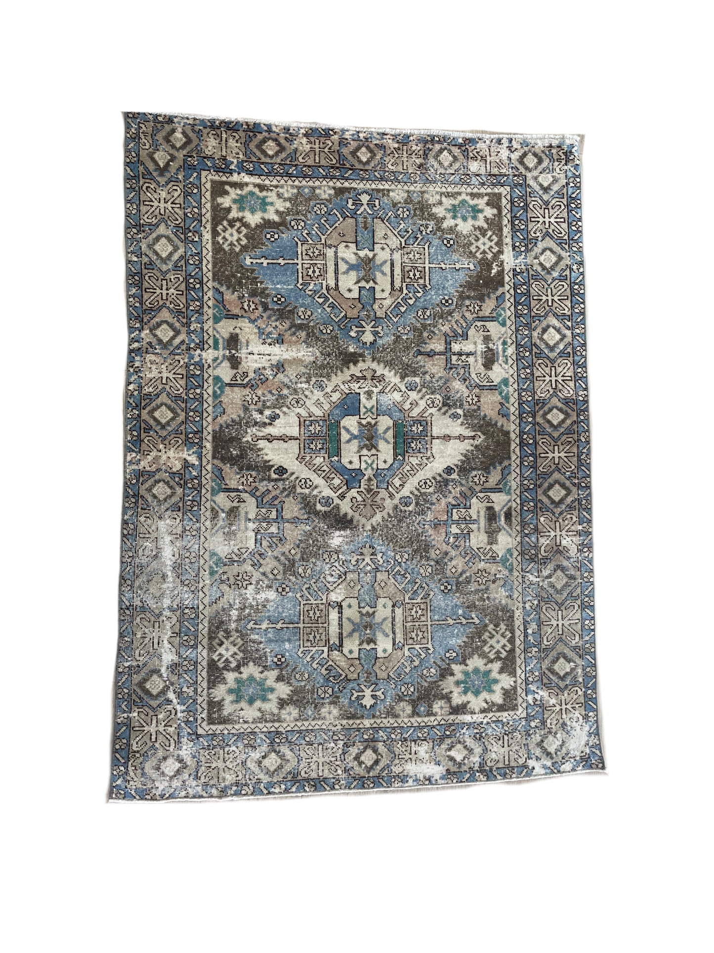 Basile Vintage Persian Erdebil Rug
