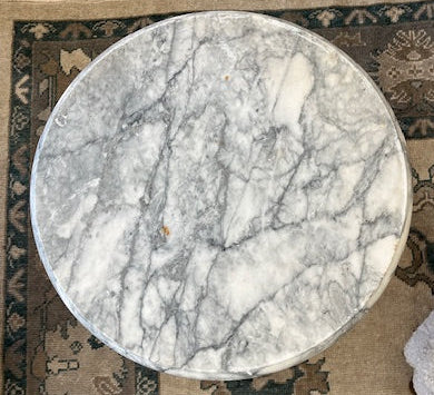 French Bistro Market Table W/Turkish Wood Base