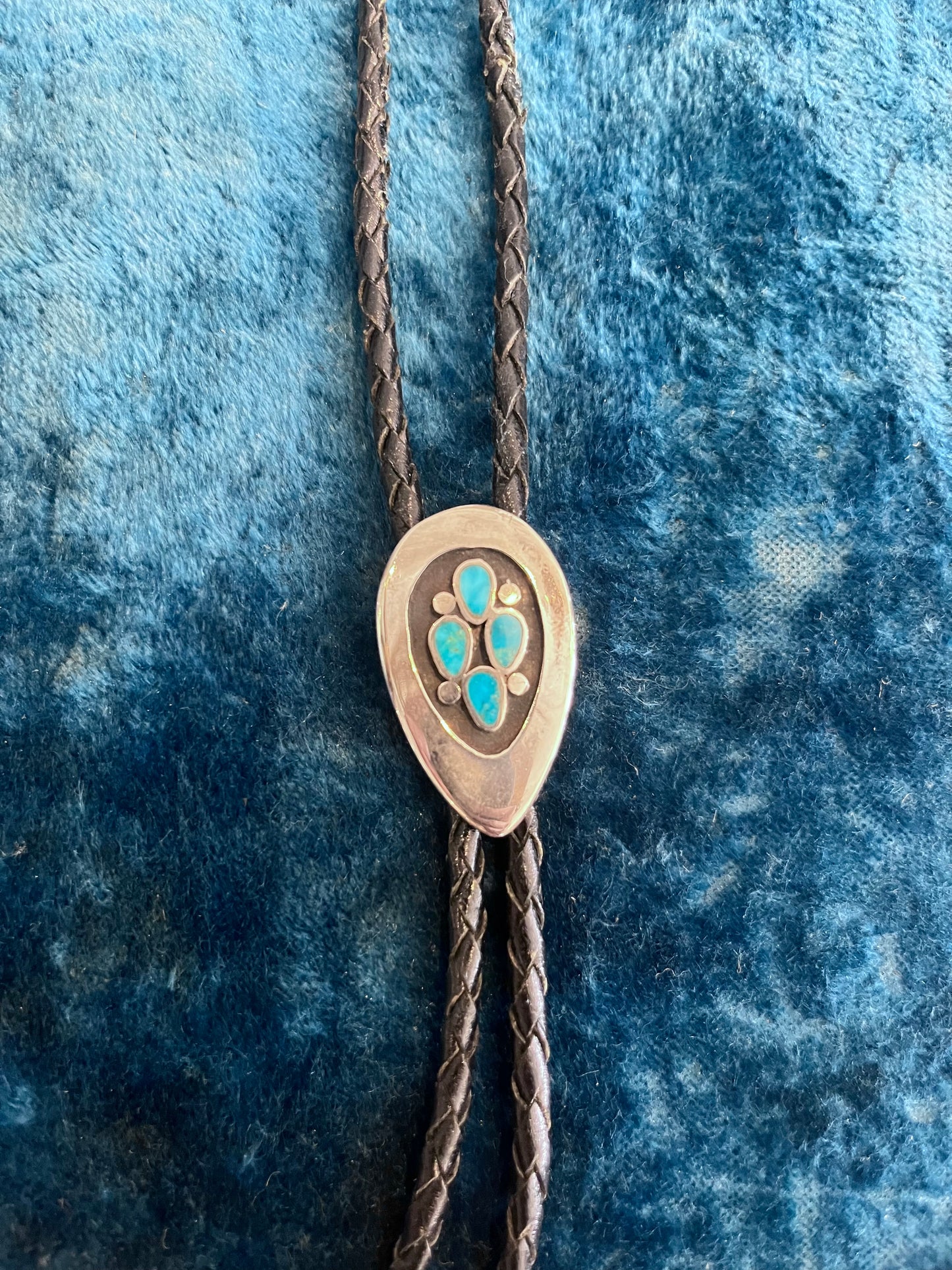 Vintage Turquoise Bolo