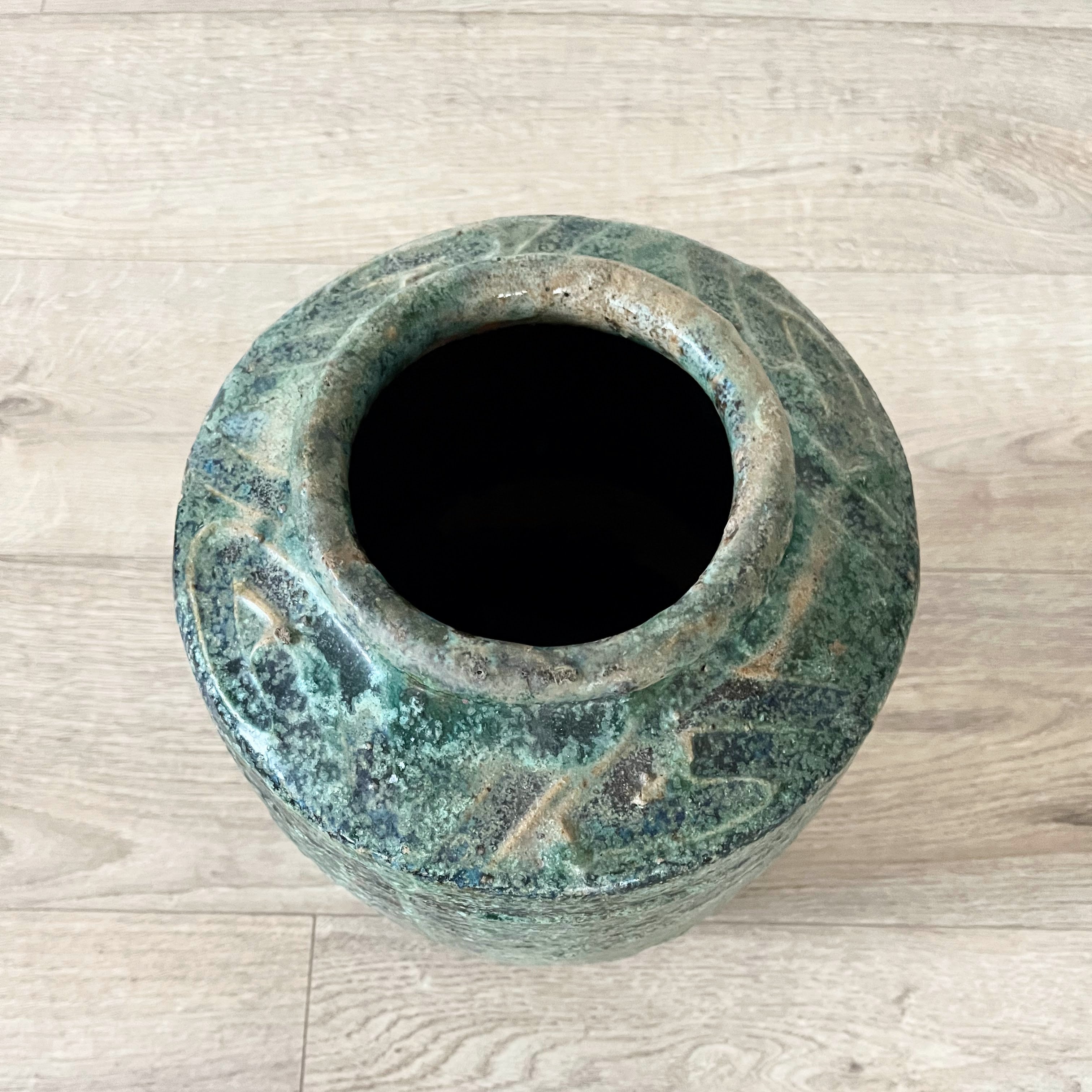 Hunan Stoneware Storage Pot