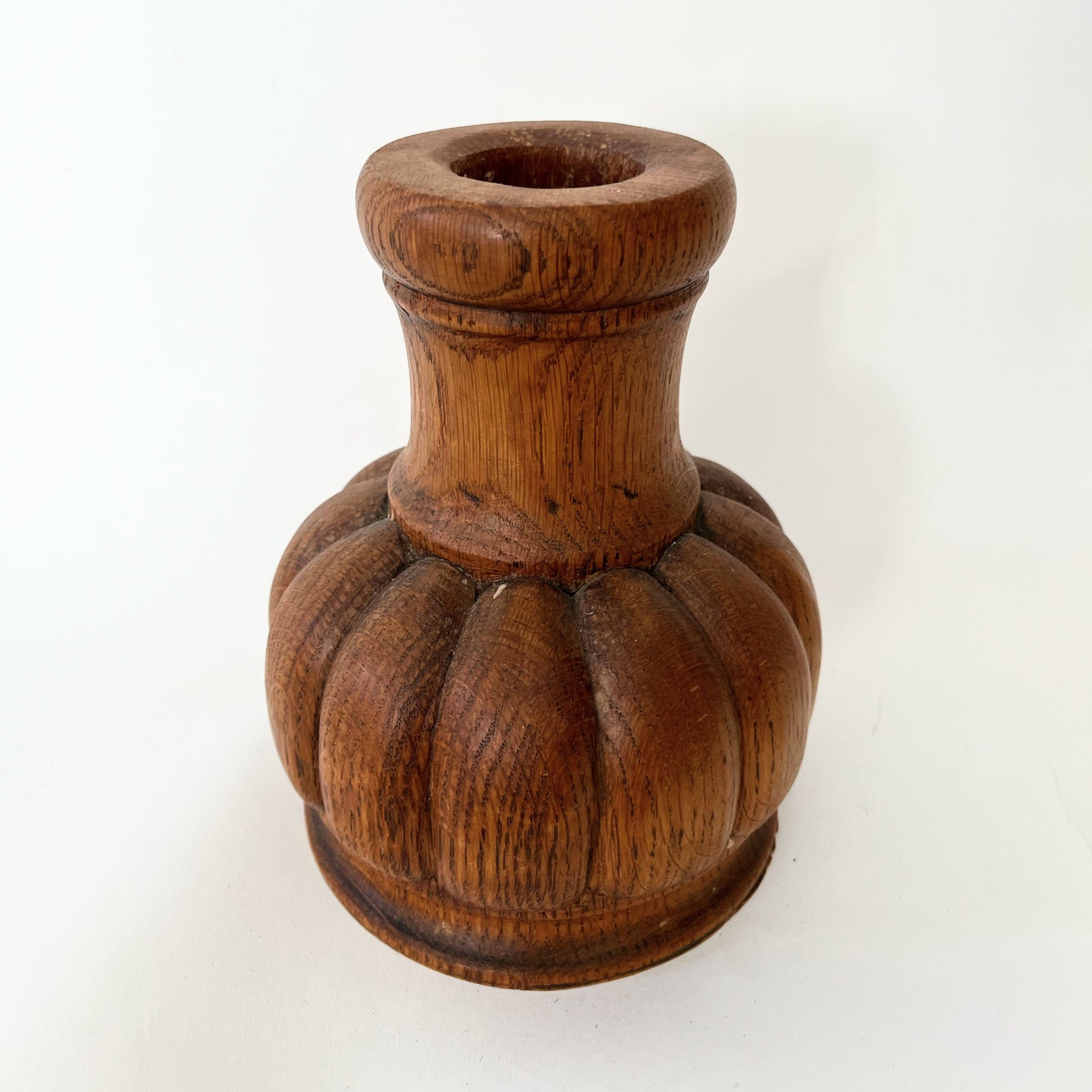Vintage Wooden Candle Holder