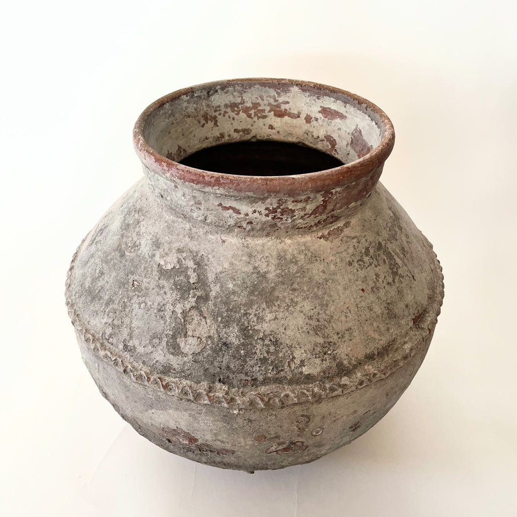 Vintage Terracotta Water Pot Planter