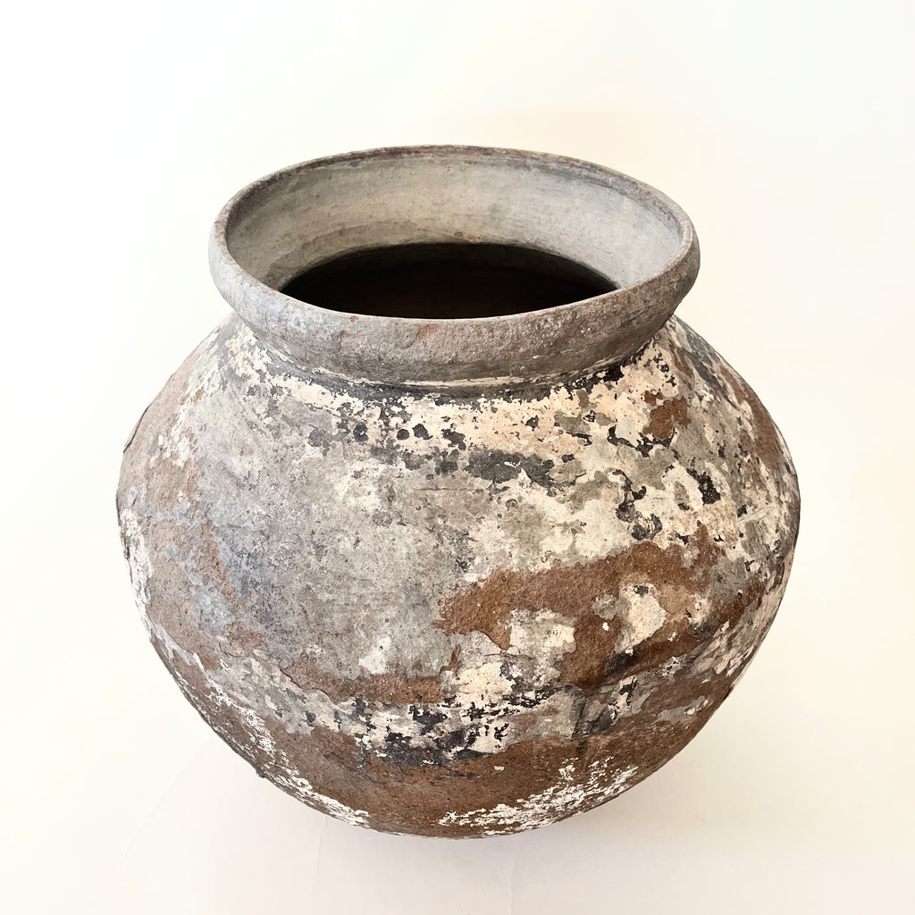 Vintage Terracotta Water Pot Planter