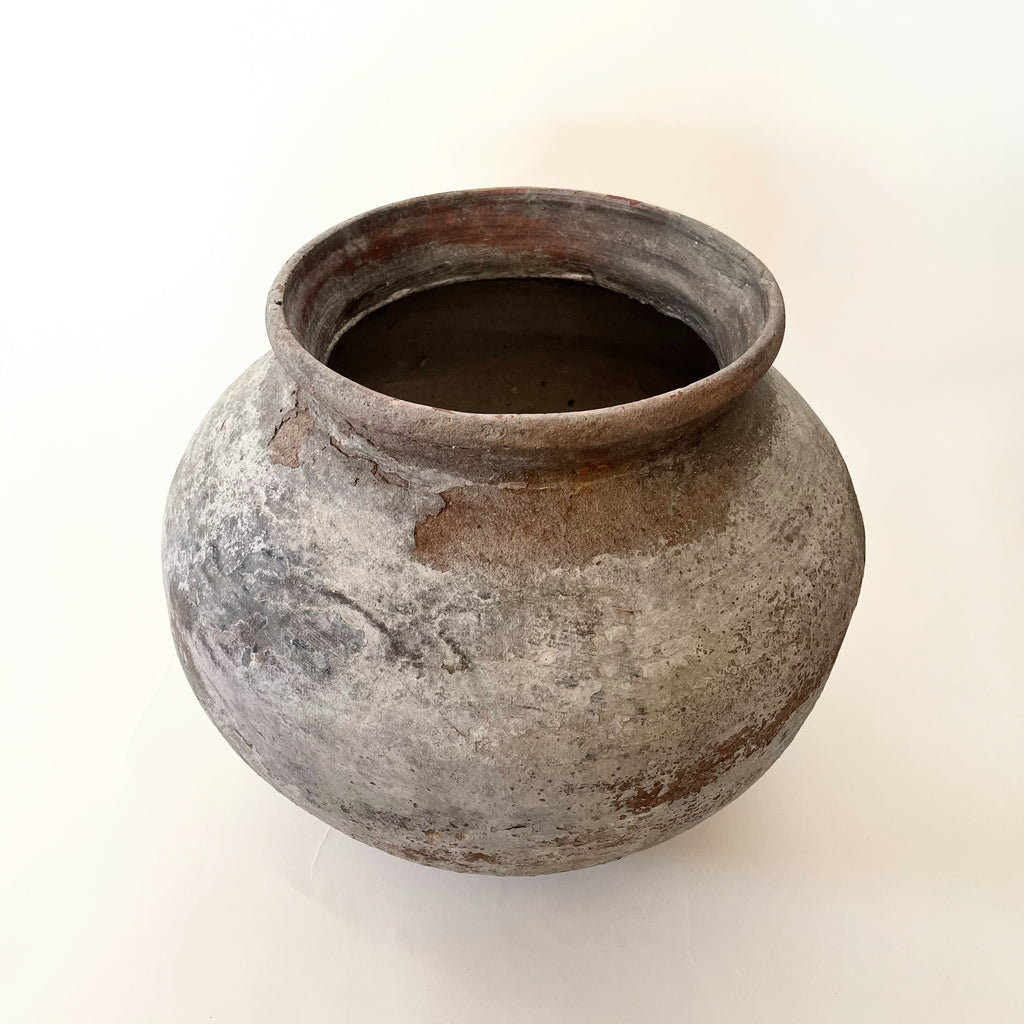 Vintage Terracotta Water Pot Planter