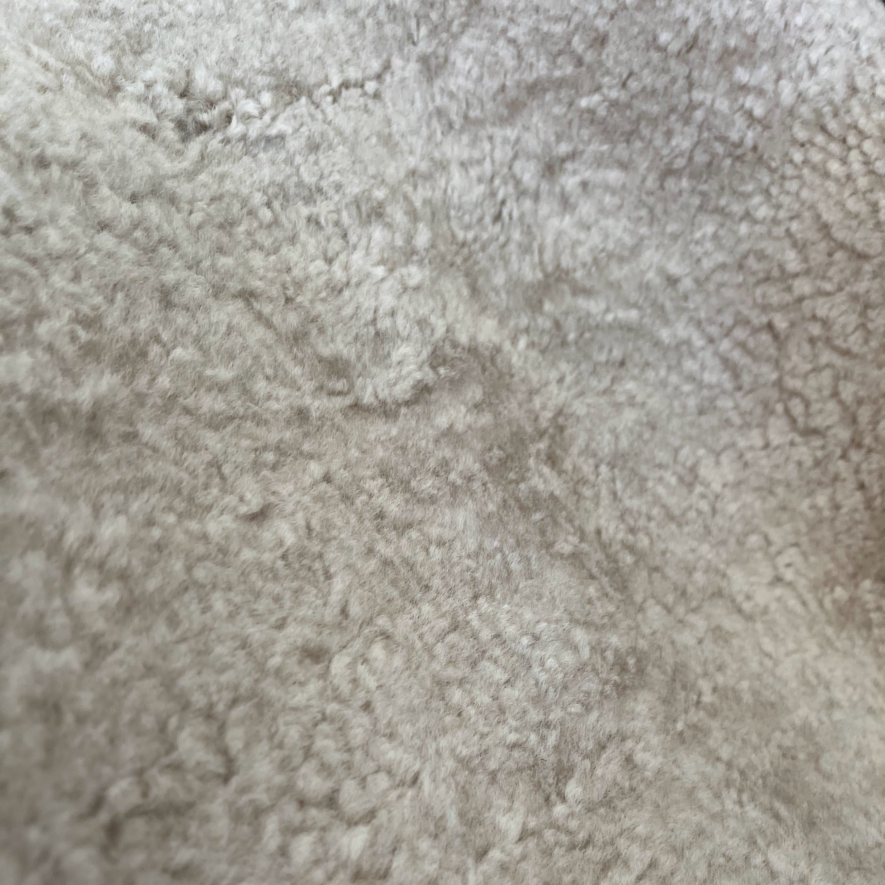 Sandstone Sheepskin Throw