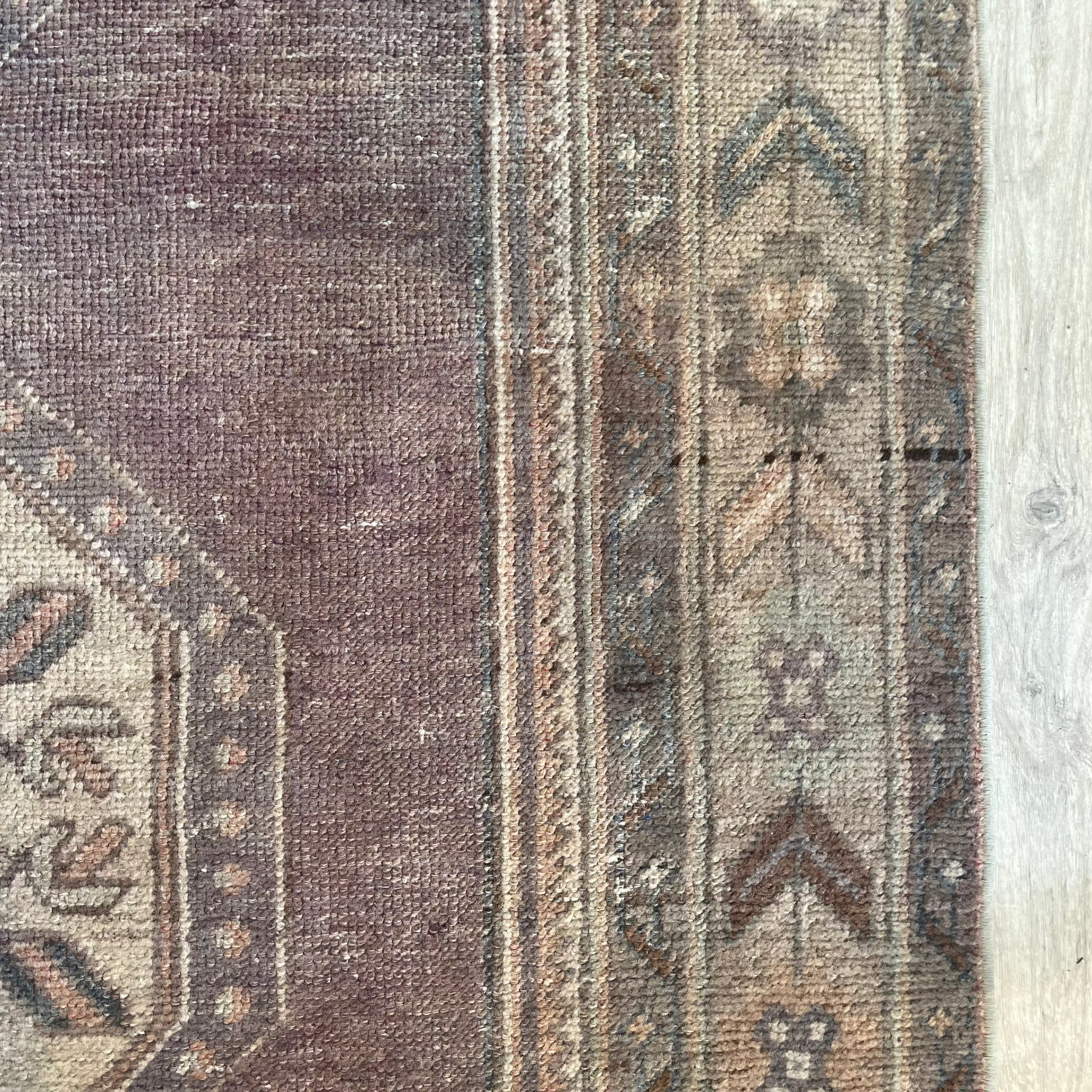 Arinna Vintage Muted Turkish Medallion Runner