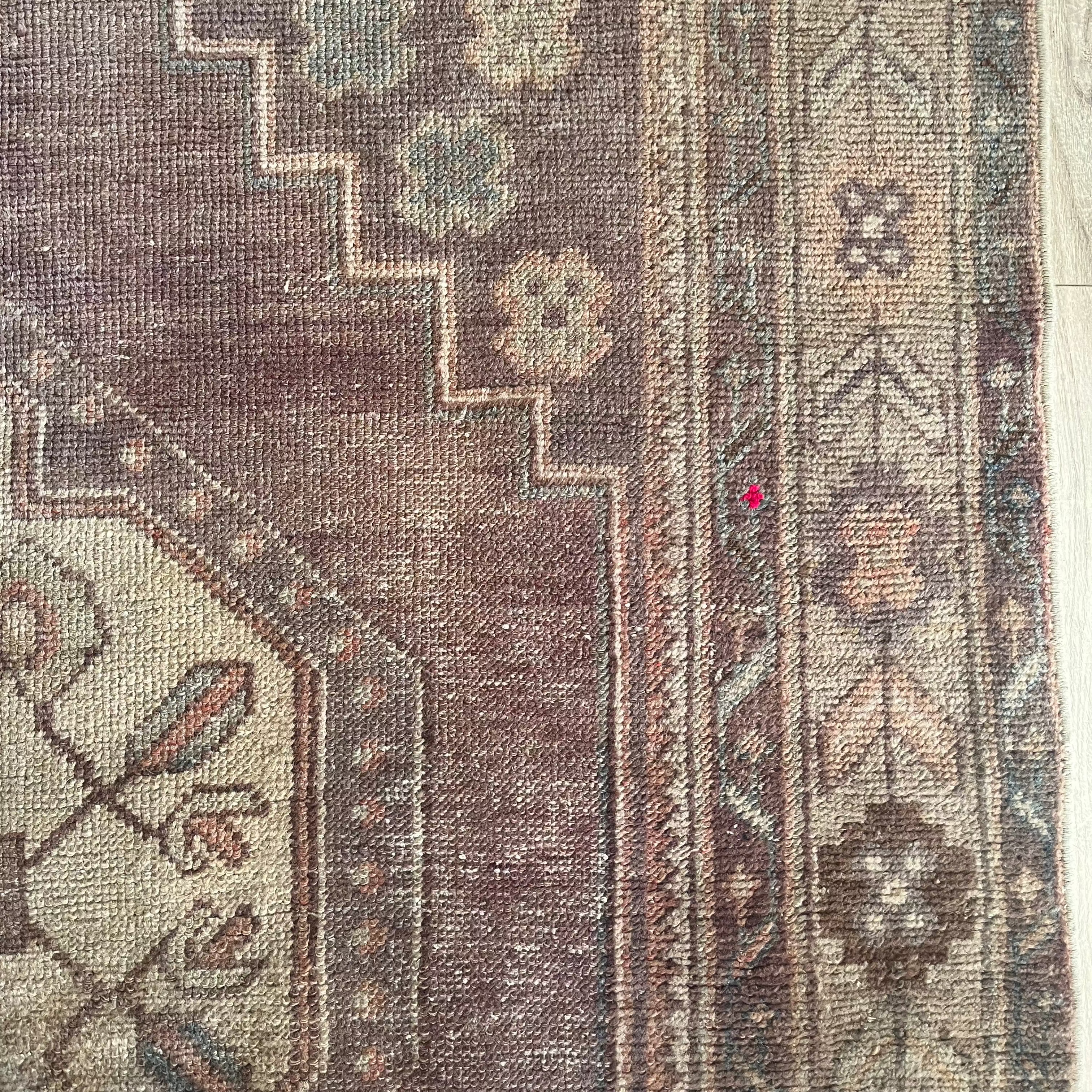 Arinna Vintage Muted Turkish Medallion Runner