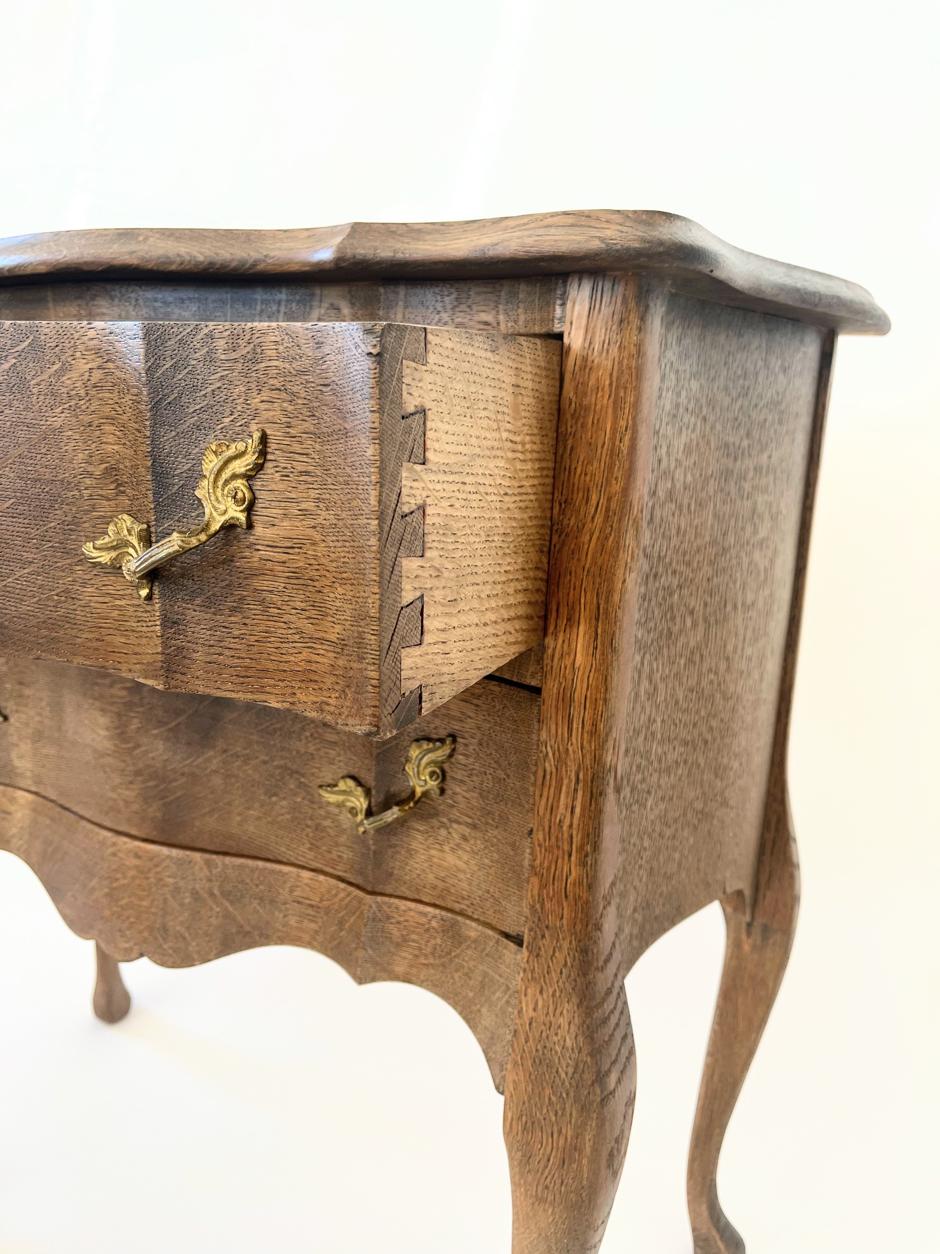 S/2 Danish Louis XVI Nightstands