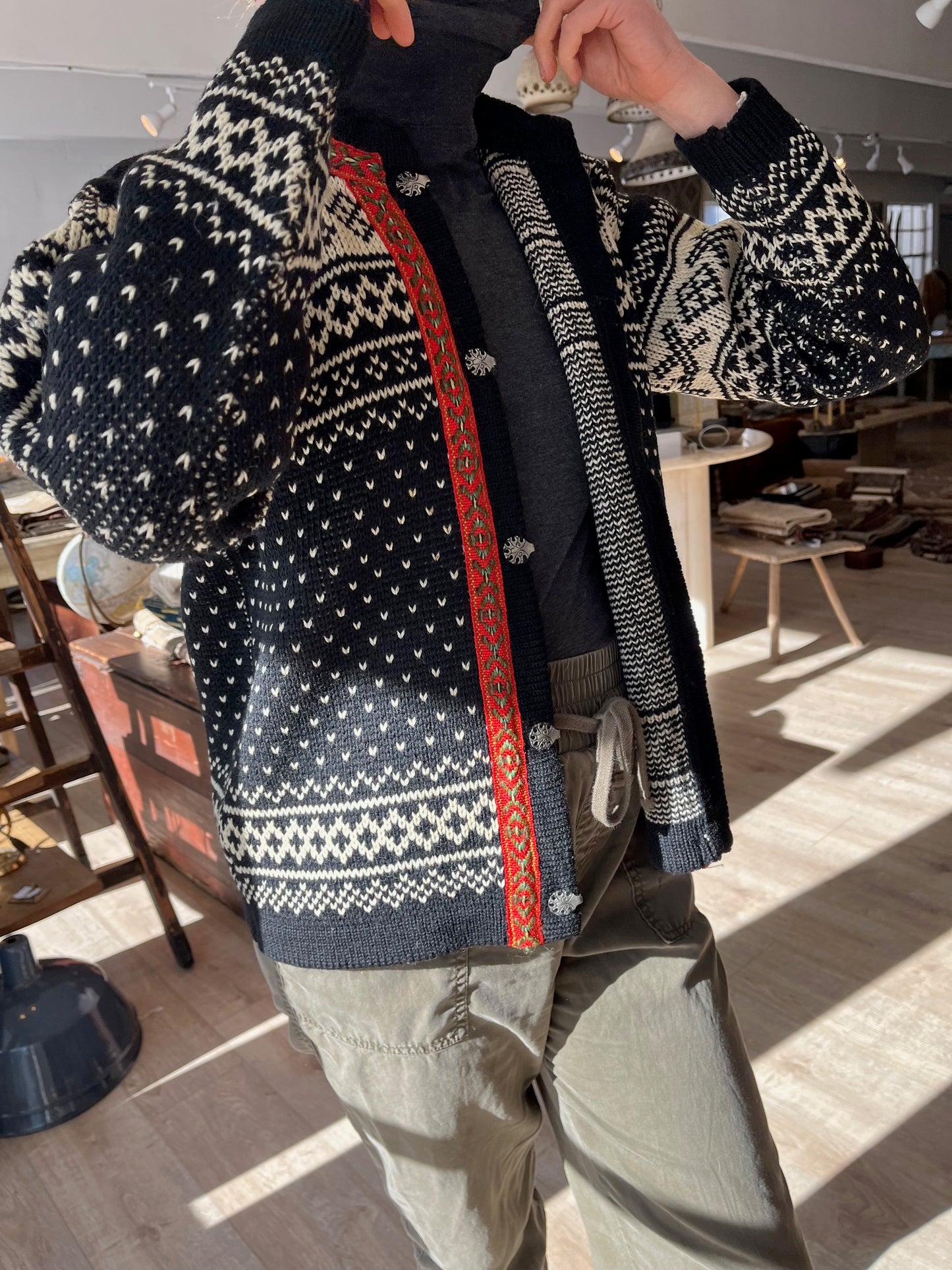 Vntg Norwegian Sweater