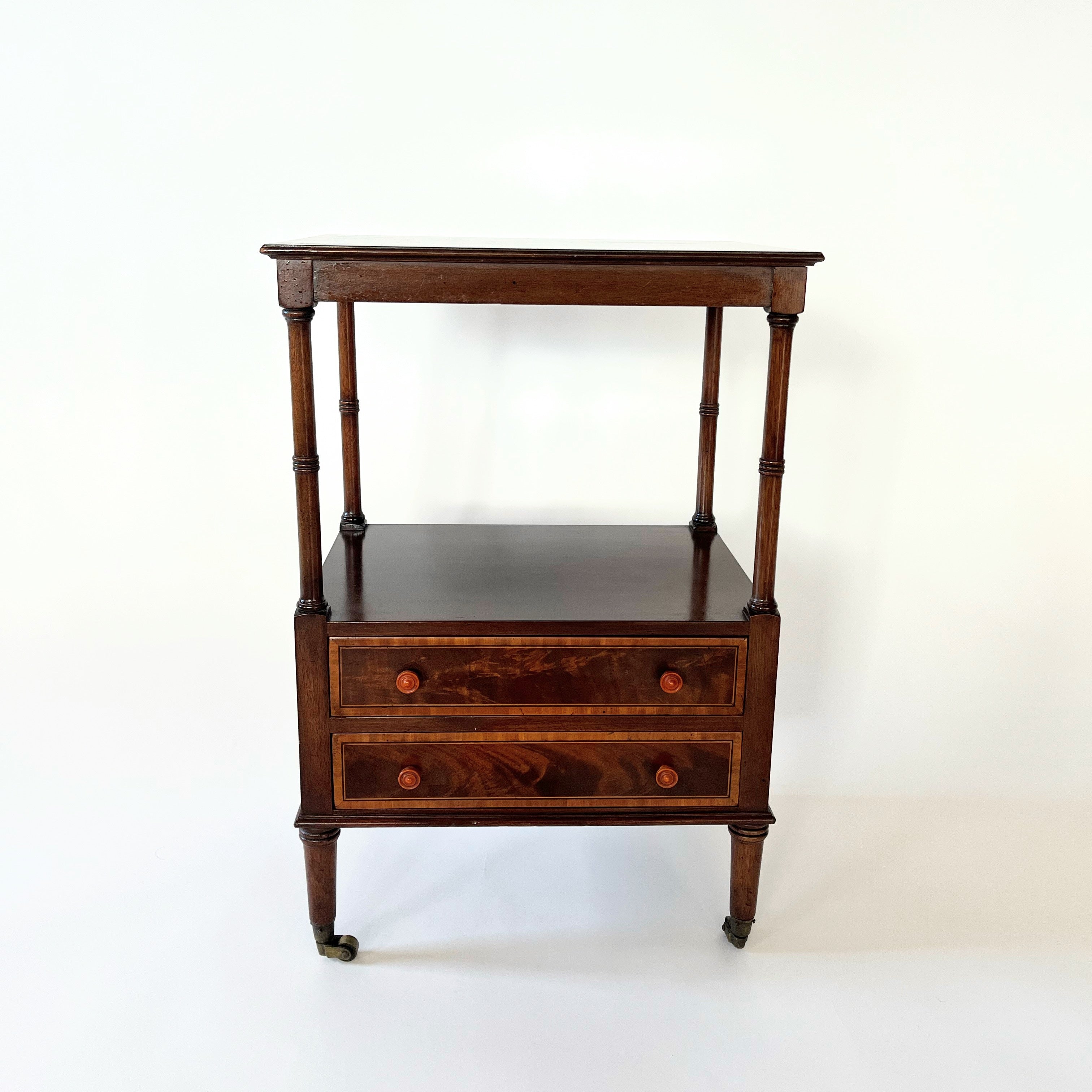 S/2 French Neoclassical-Style Side Tables