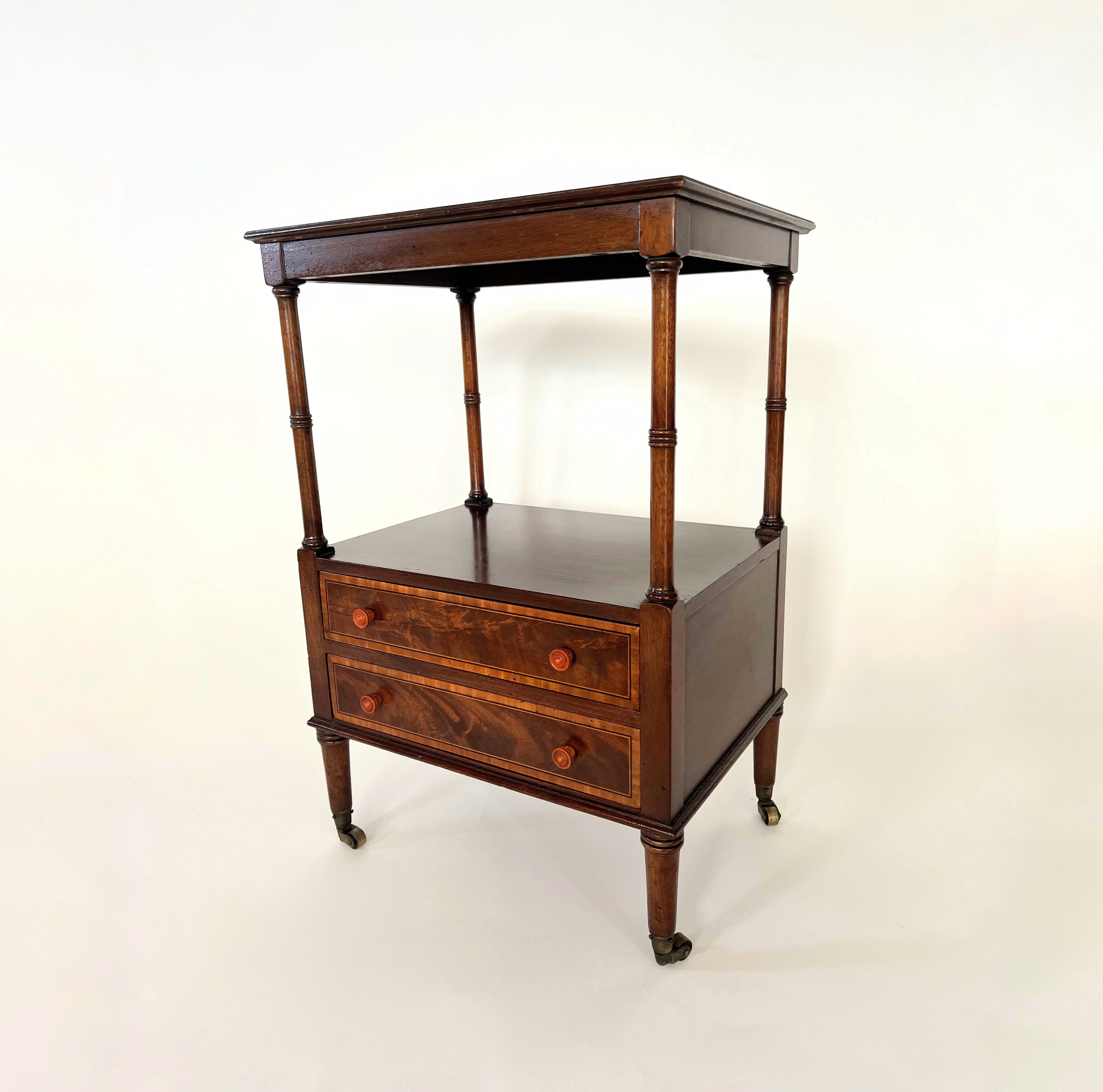 S/2 French Neoclassical-Style Side Tables