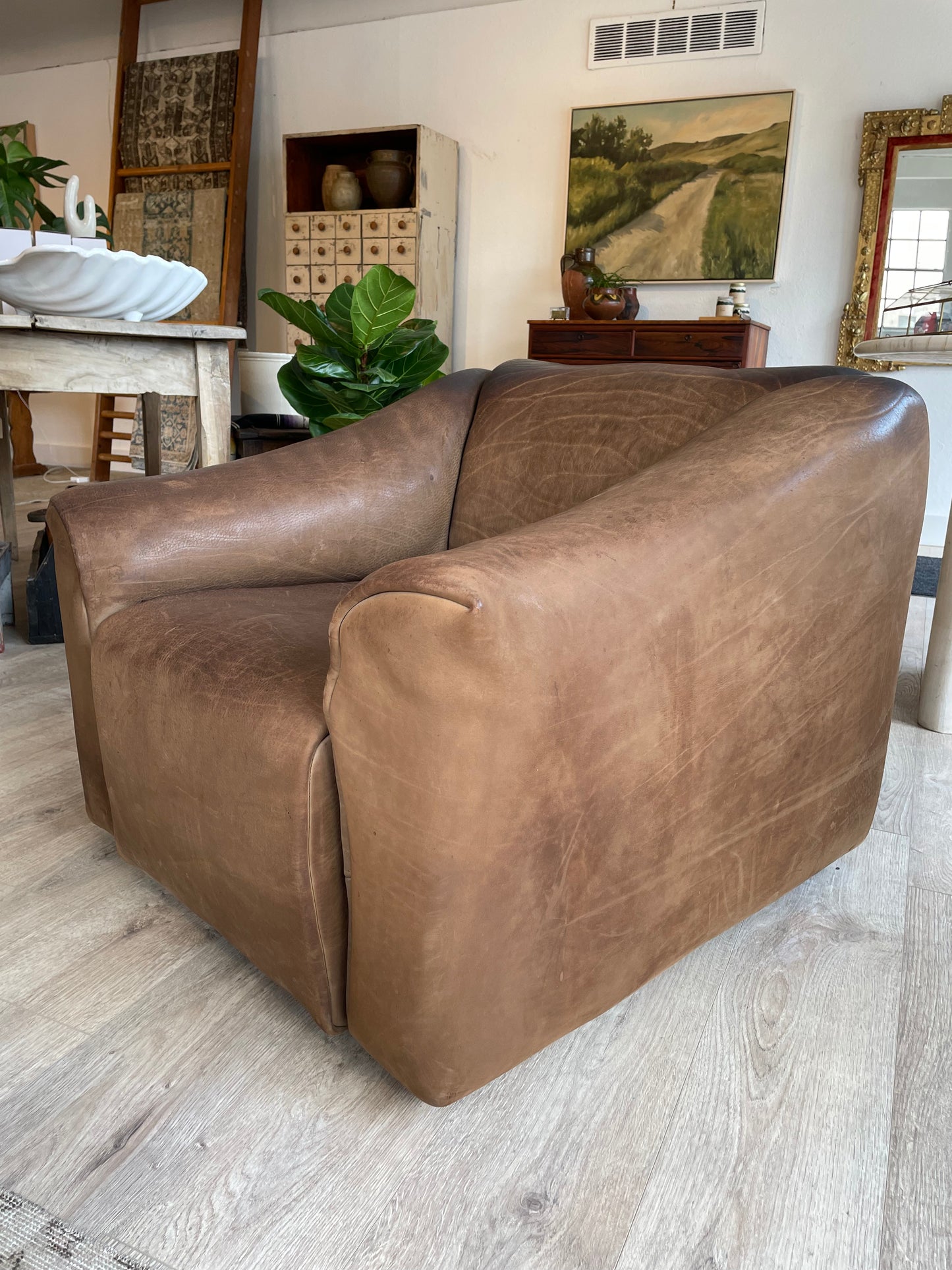 Vintage Leather De Sede DS-47 Armchair