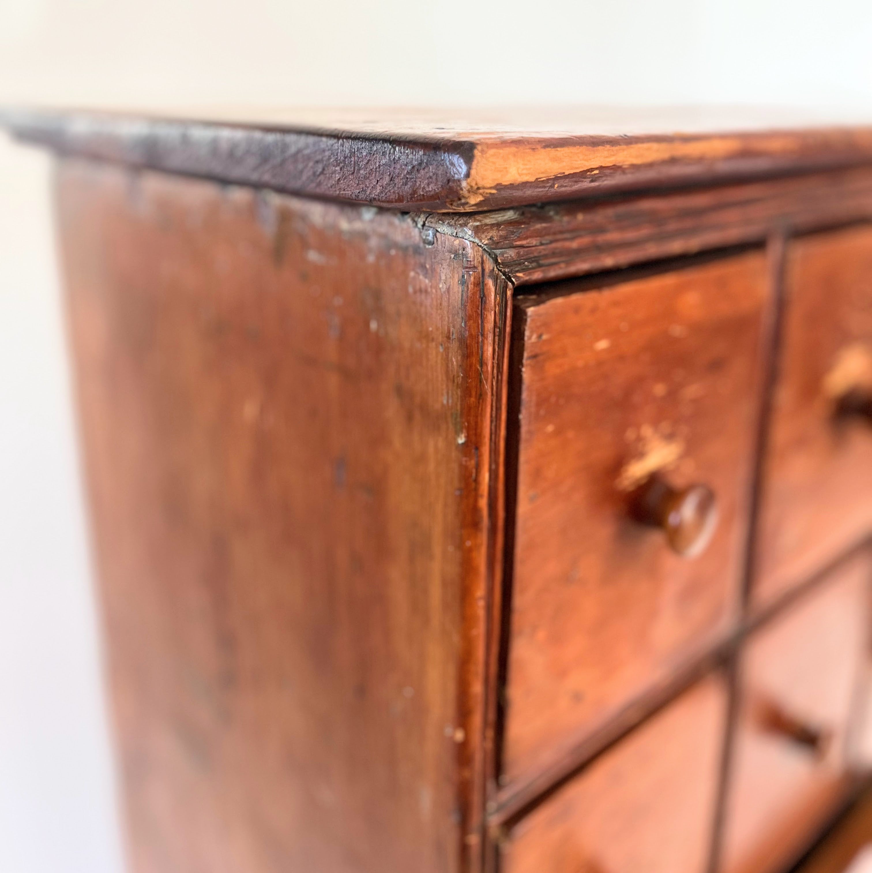 Antique Early American Apothecary Cabinet