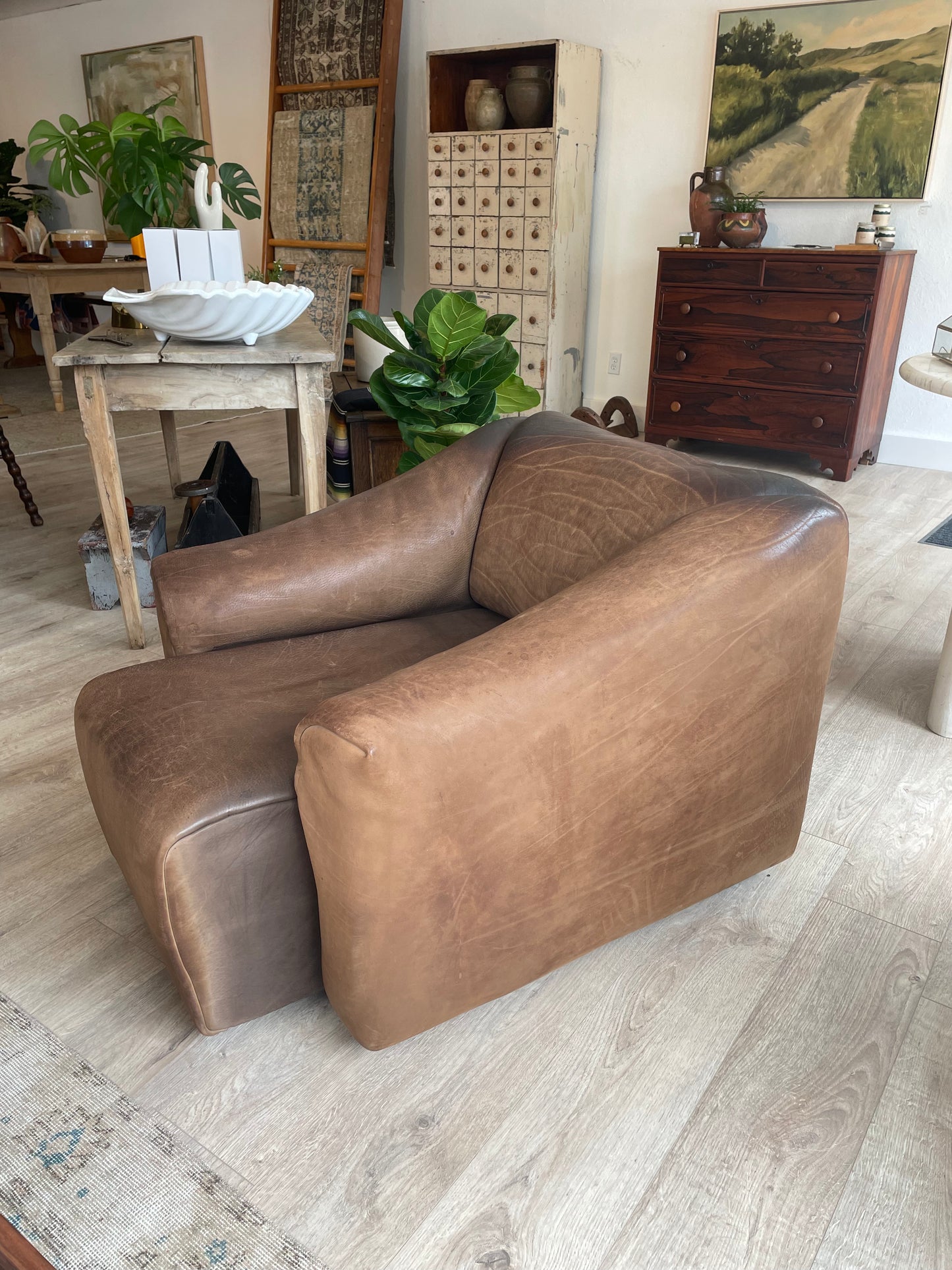 Vintage Leather De Sede DS-47 Armchair