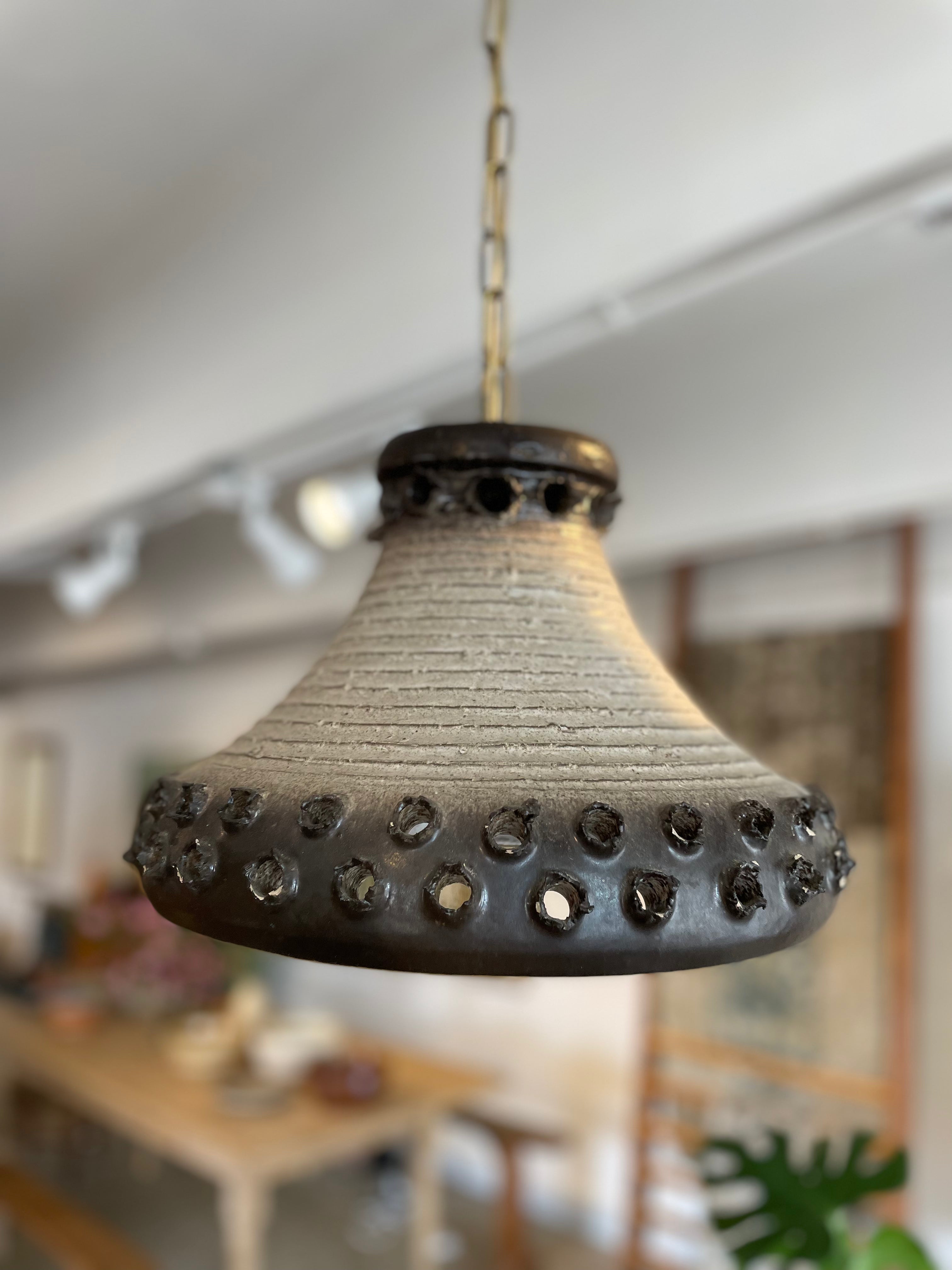 Vintage 70's Pottery Pendants from Denmark