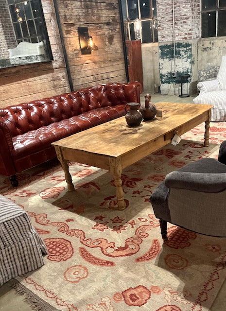 Floral Buket Deisgn Handwoven Wool Rug