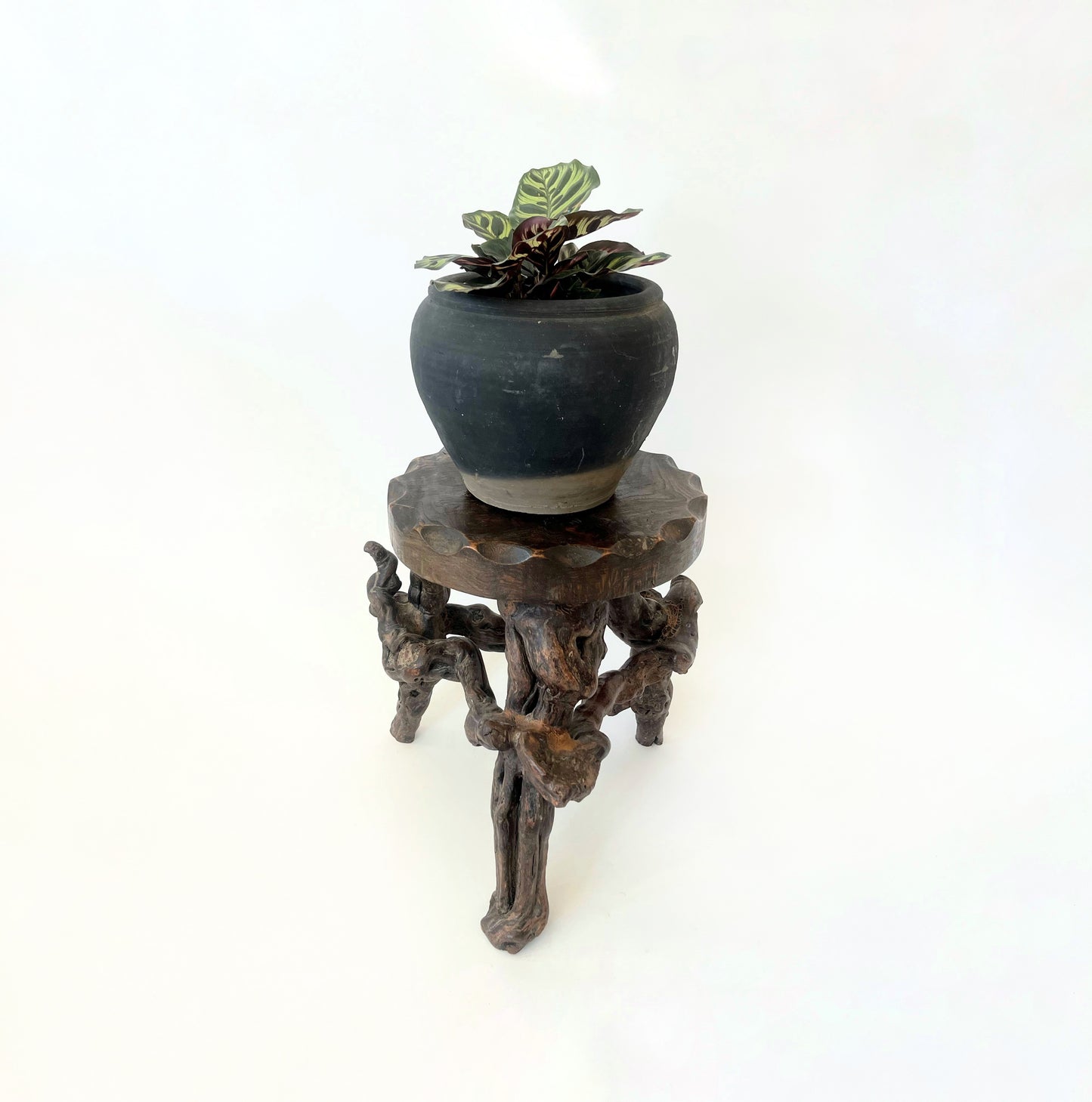 Vintage French Wine Vine Stool