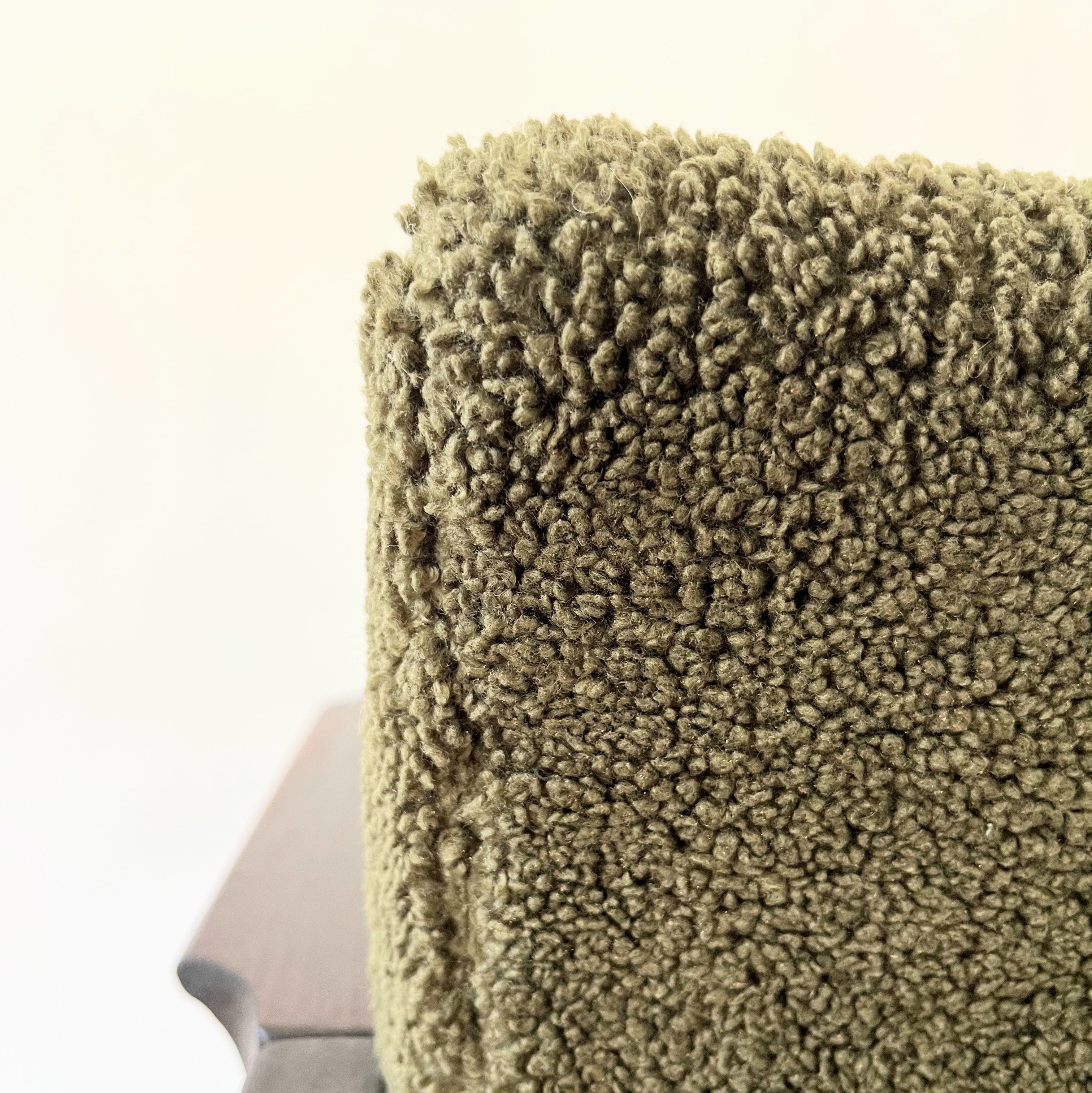 S/2 1970's Karin Mobring for Ikea Safari Chairs Newly Reupholstered