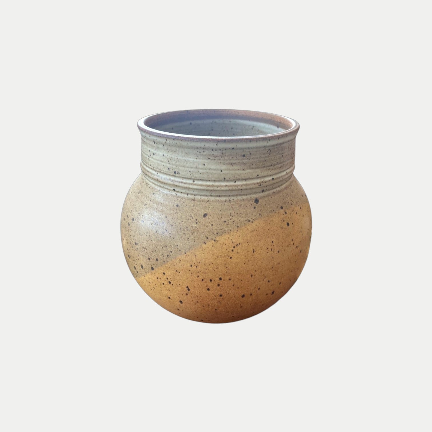 Studio Pottery Speckled Vase
