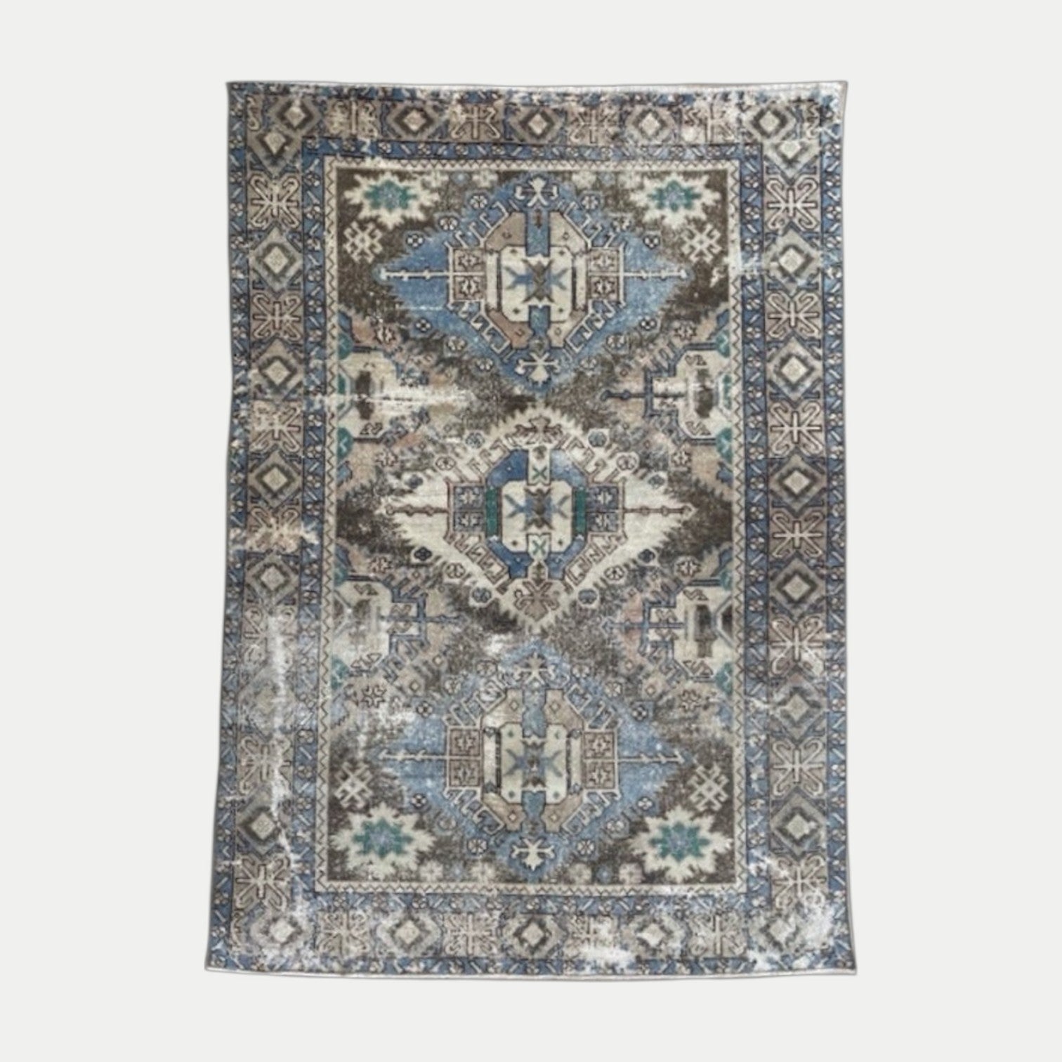 Basile Vintage Persian Erdebil Rug