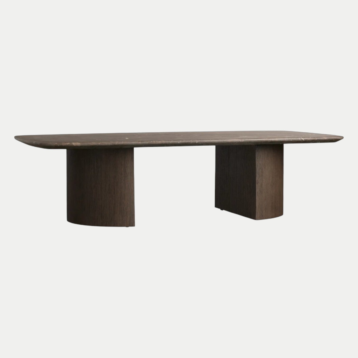 Espresso Stone Marble Coffee Table