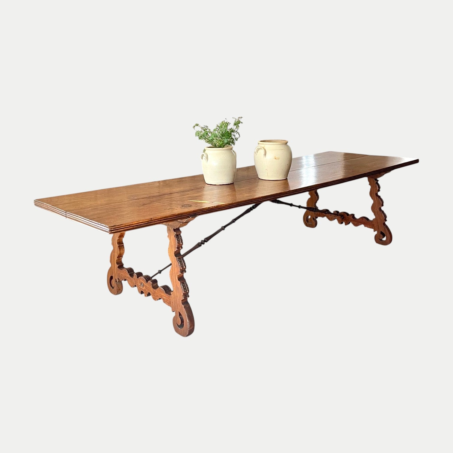 18th Century Spanish Baroque Style Dining Table