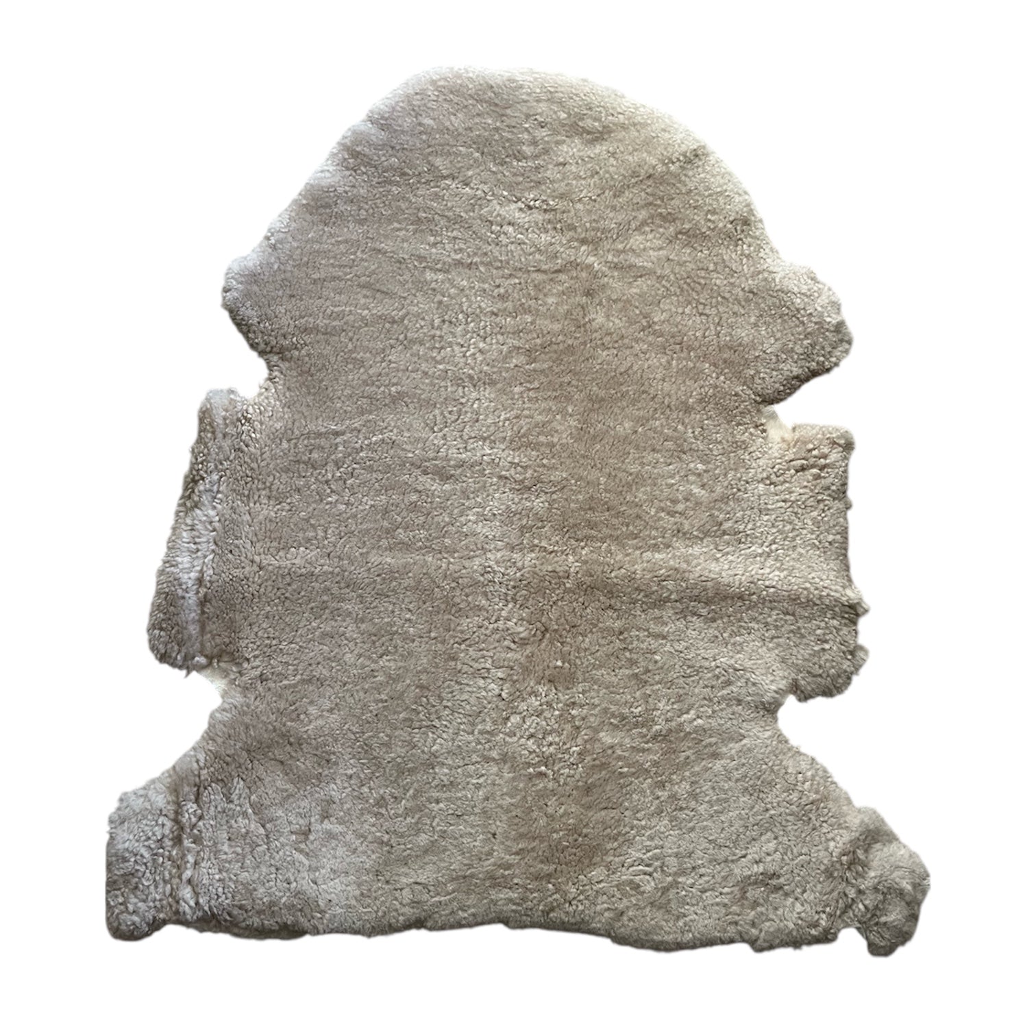 Sandstone Sheepskin Throw