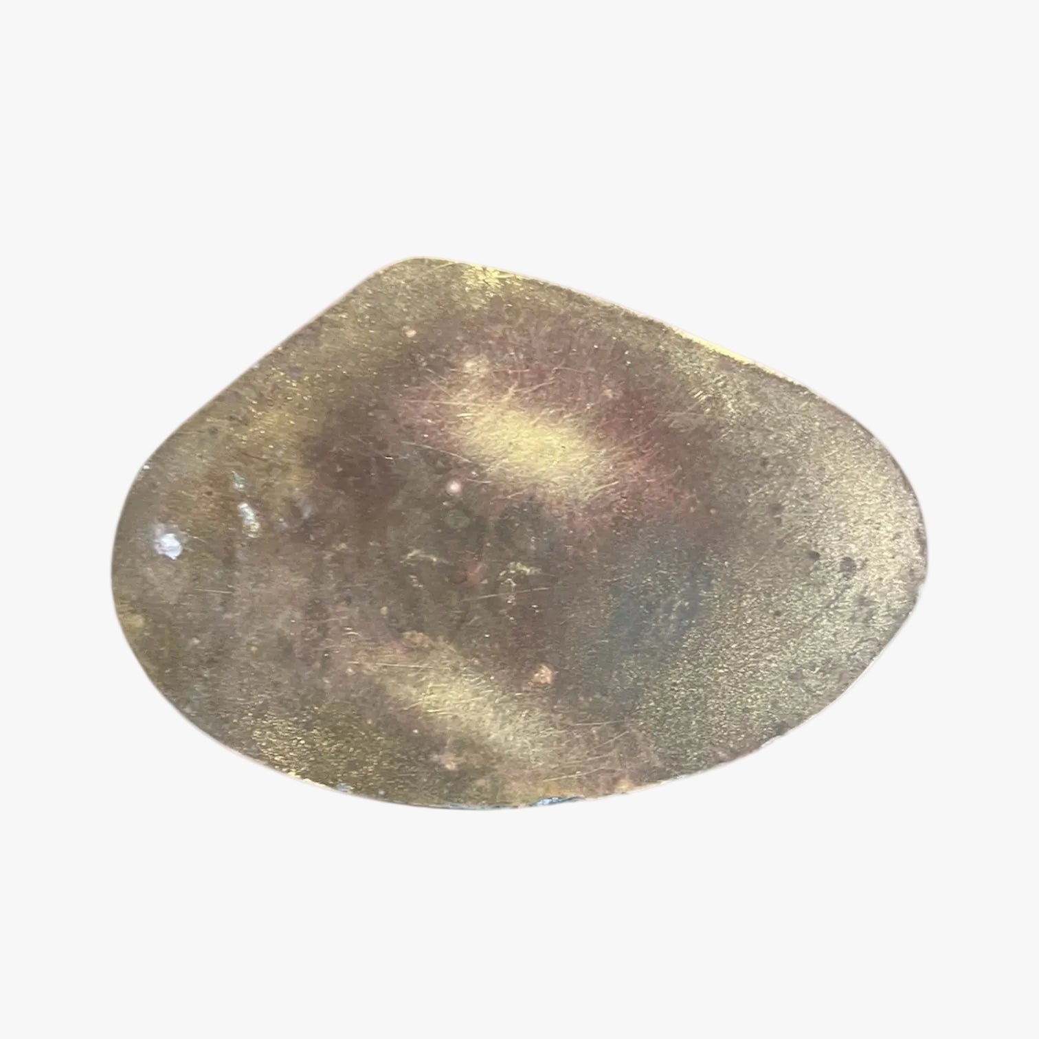 Brass Clam Shell Box