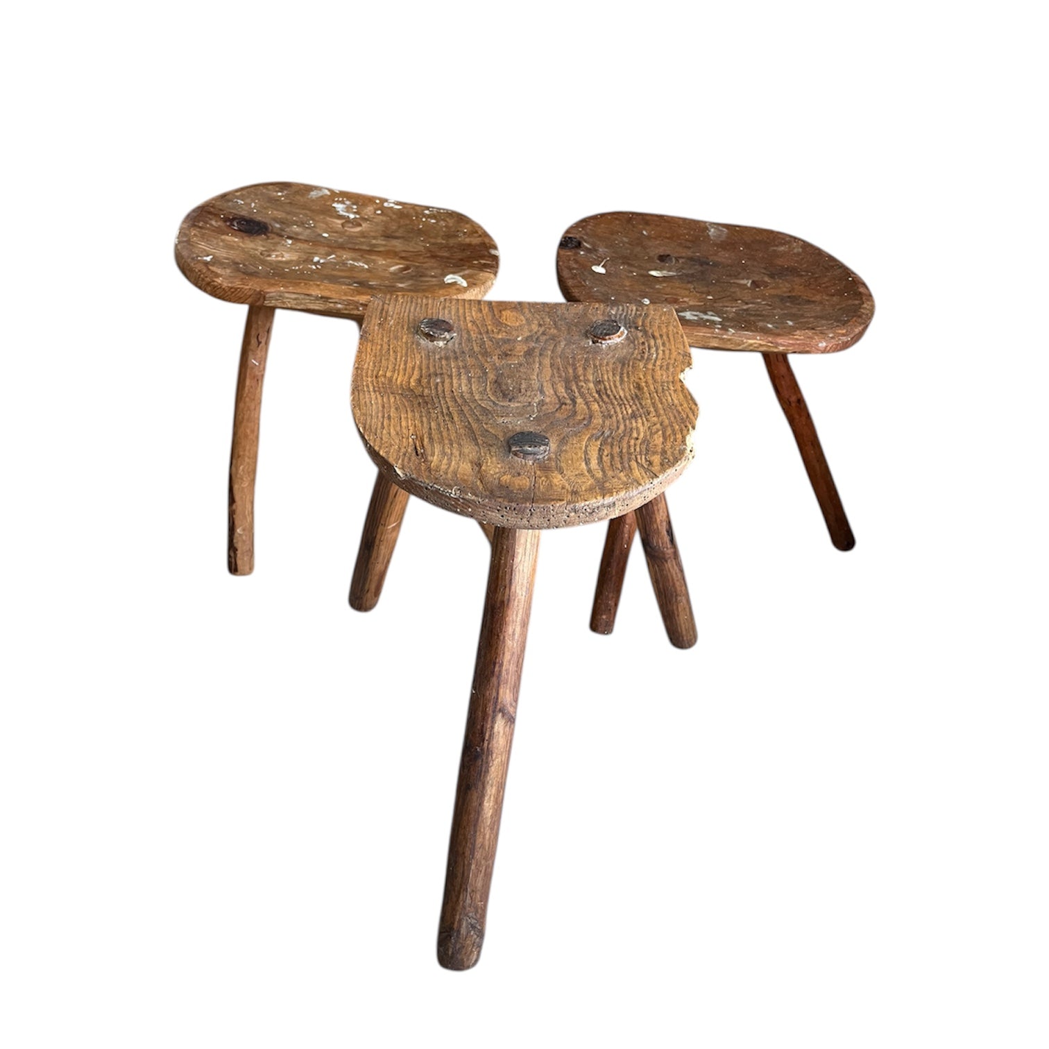Antique Three legged Milking Stool