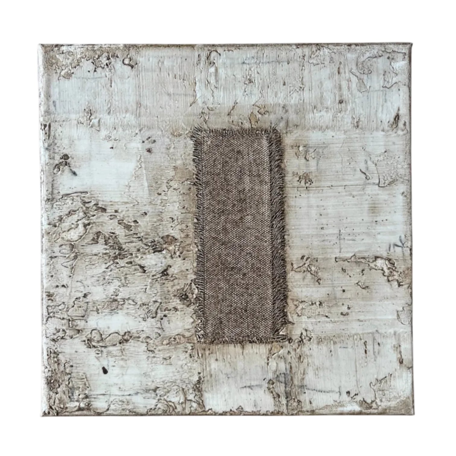 Textured Abstract by Brandon Kerr, 8 x 8