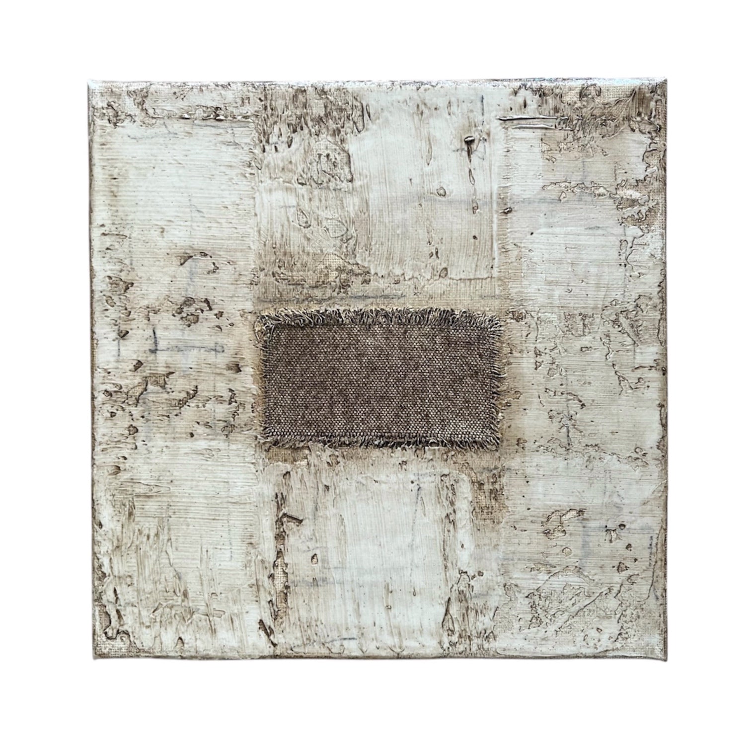 Textured Abstract by Brandon Kerr, 8 x 8