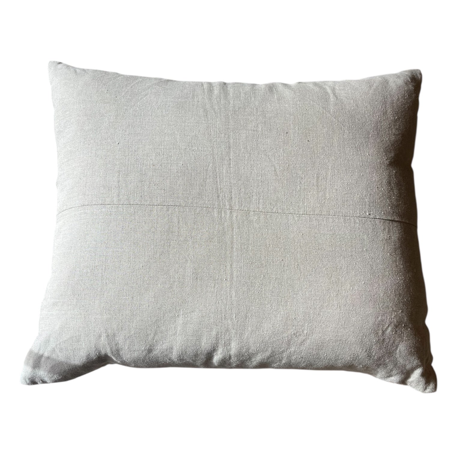 African Patchwork Textile Pillow, 17" x 21"