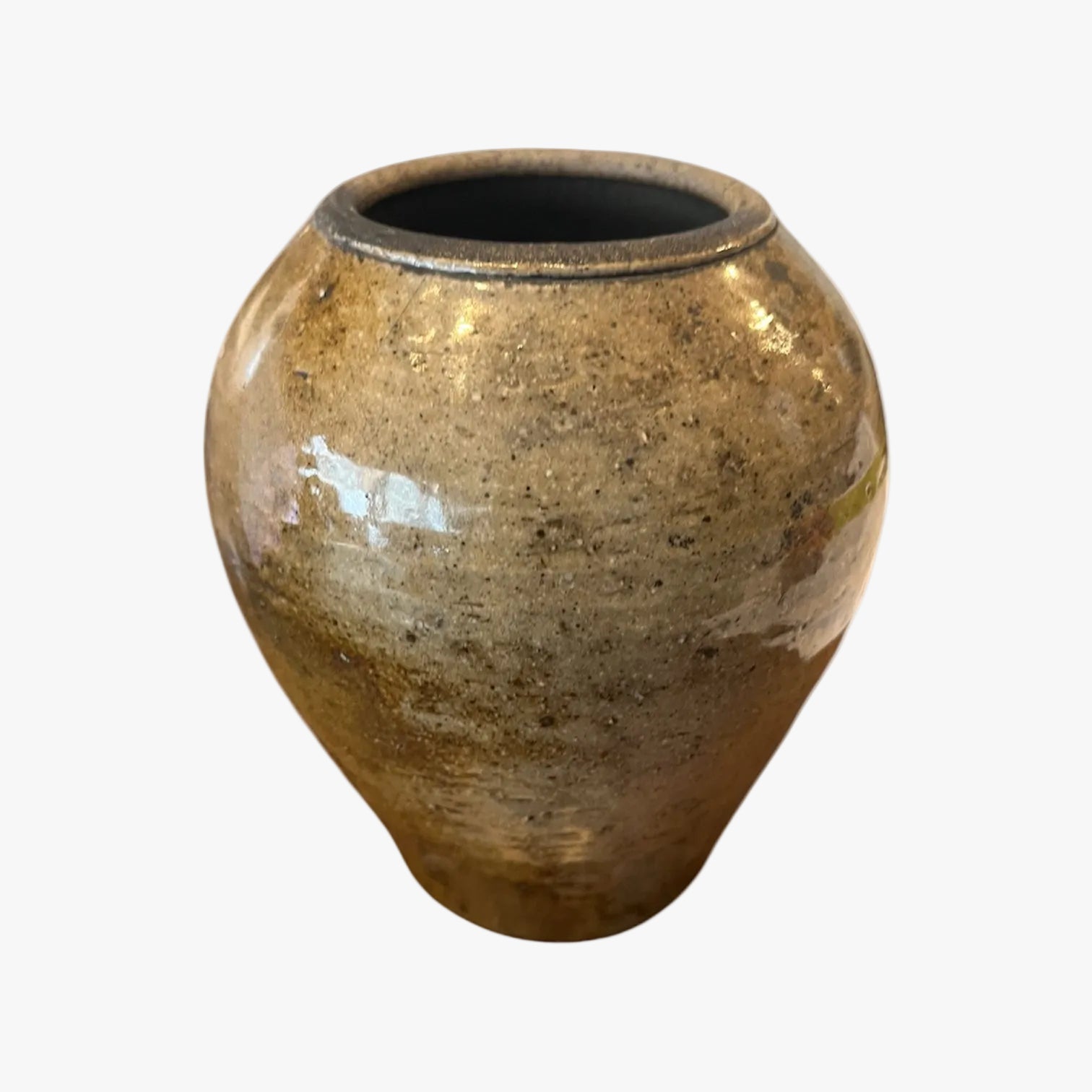 Earth-Toned Studio Pottery Vessel