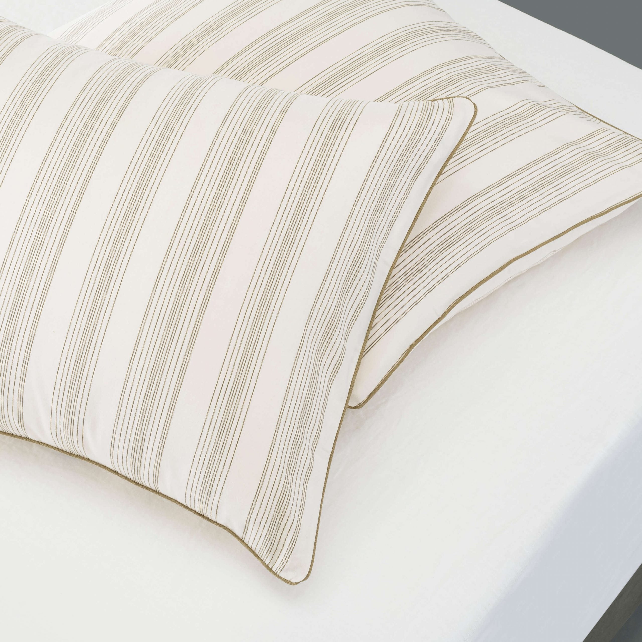 Pair of Sadie Penny Stripe Shams, King